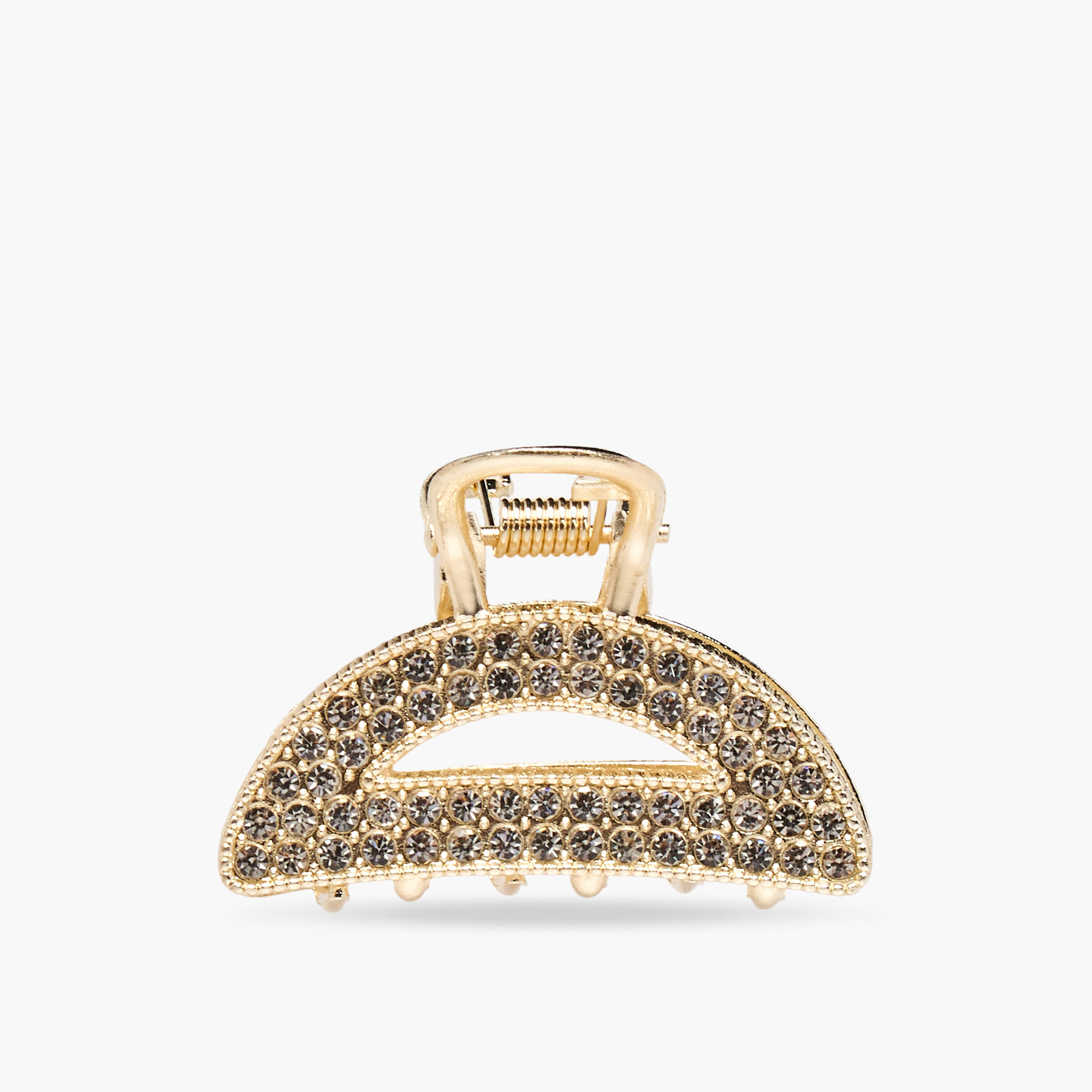Pack of 2 Hair Clamps with Stone Embellished Detail-women-hairaccessories-clamps-image-1