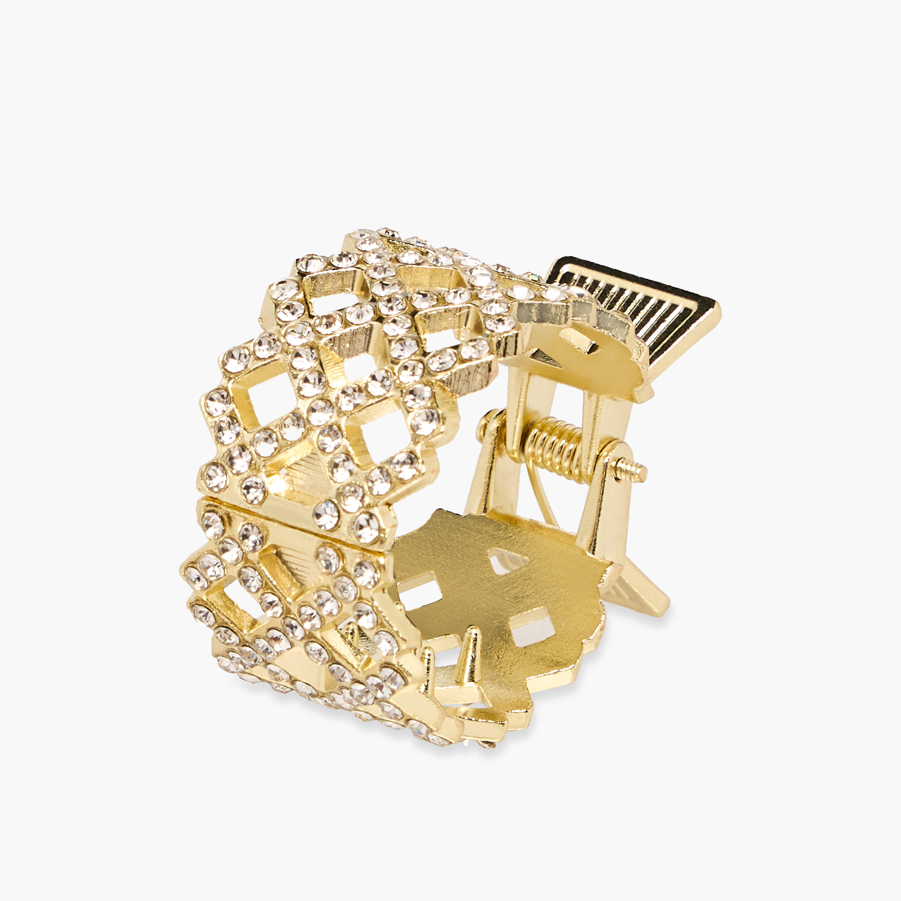 Hair Clamp with Stone Embellished Detail-women-hairaccessories-clamps-image-3