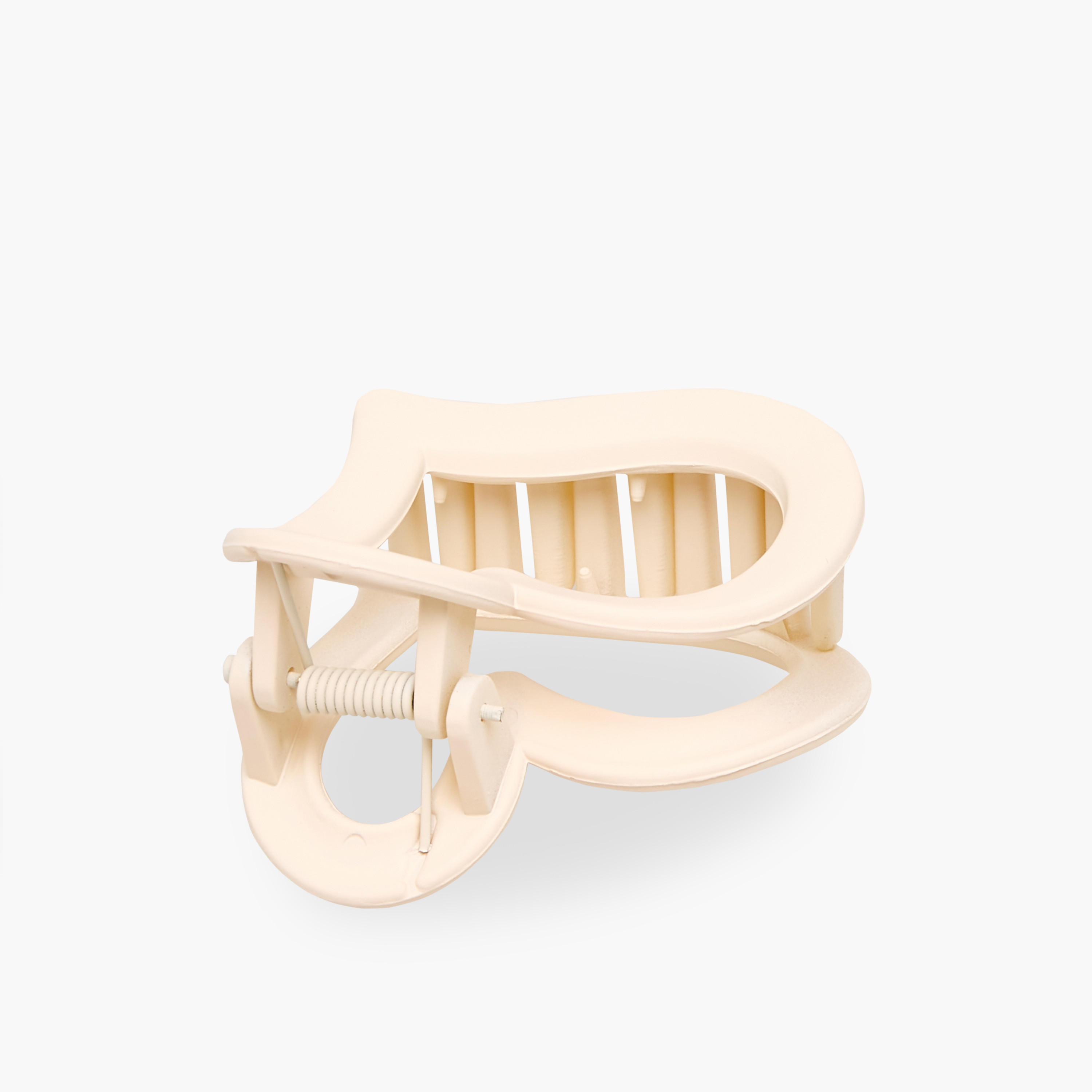 Heart Hair Clamp with Matte Finish-women-hairaccessories-clamps-image-2