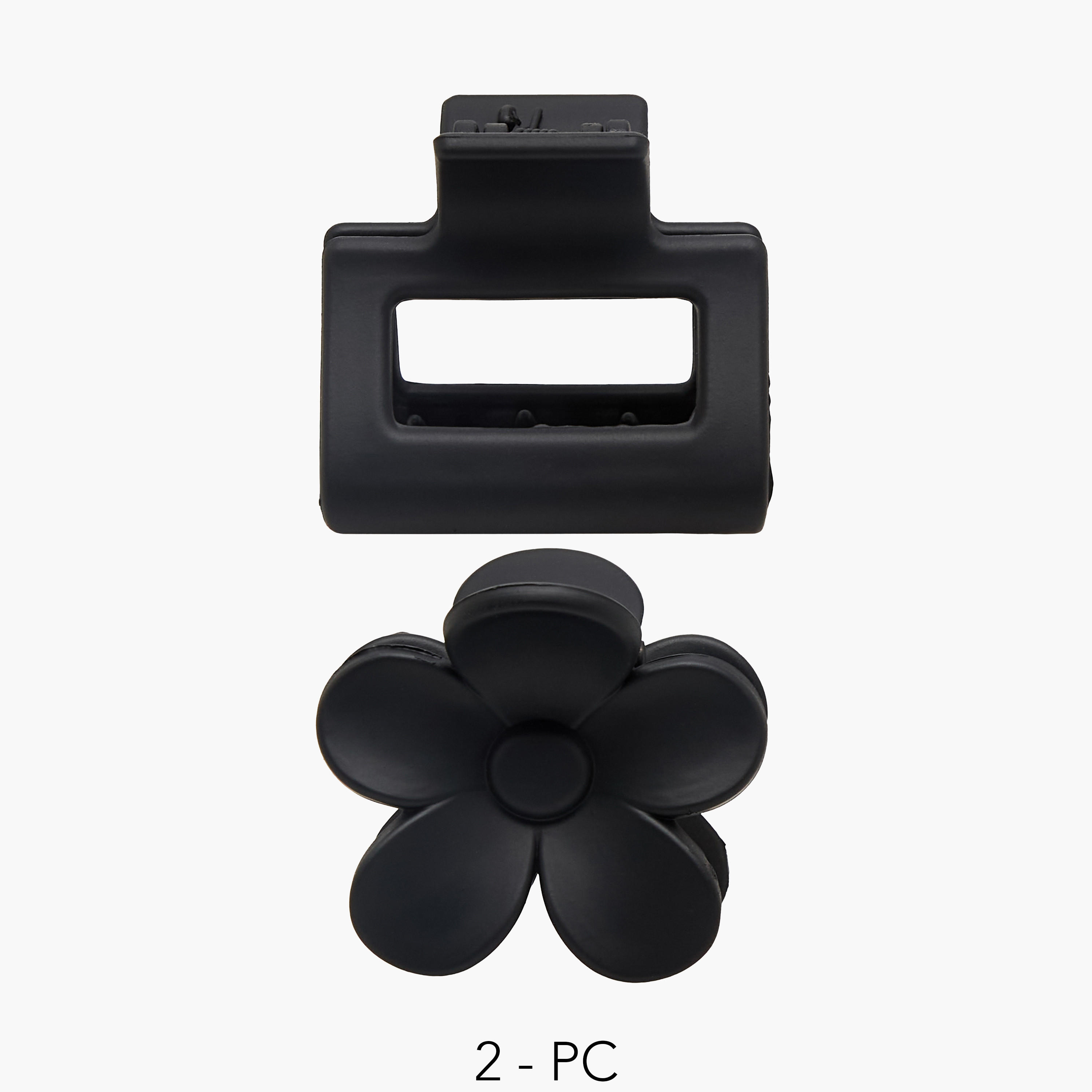 Pack of 2 Assorted Hair Clamp with Matte Finish-women-hairaccessories-clamps-image-1