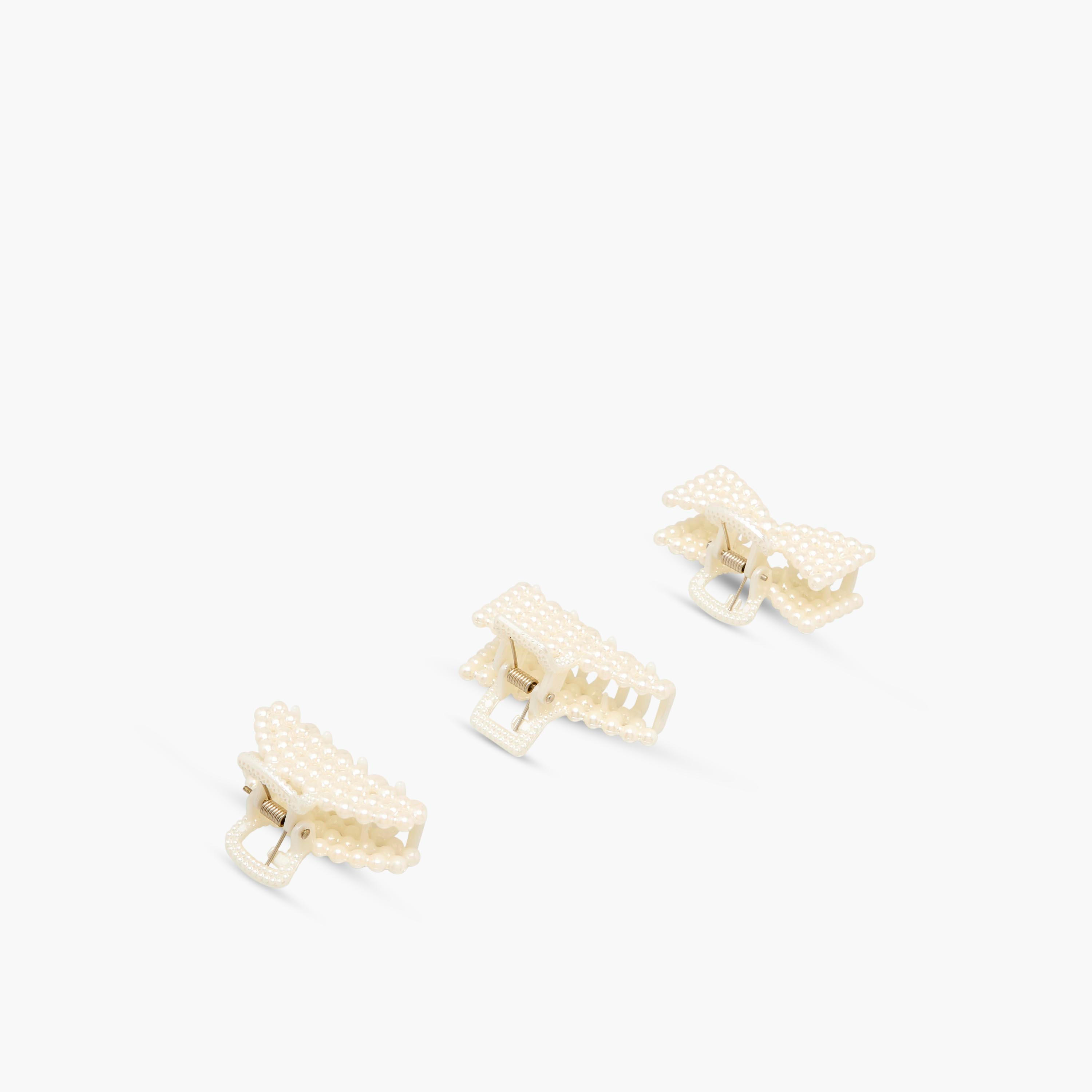 Pack of 3 Embellished Hair Clamp-women-hairaccessories-clamps-image-5