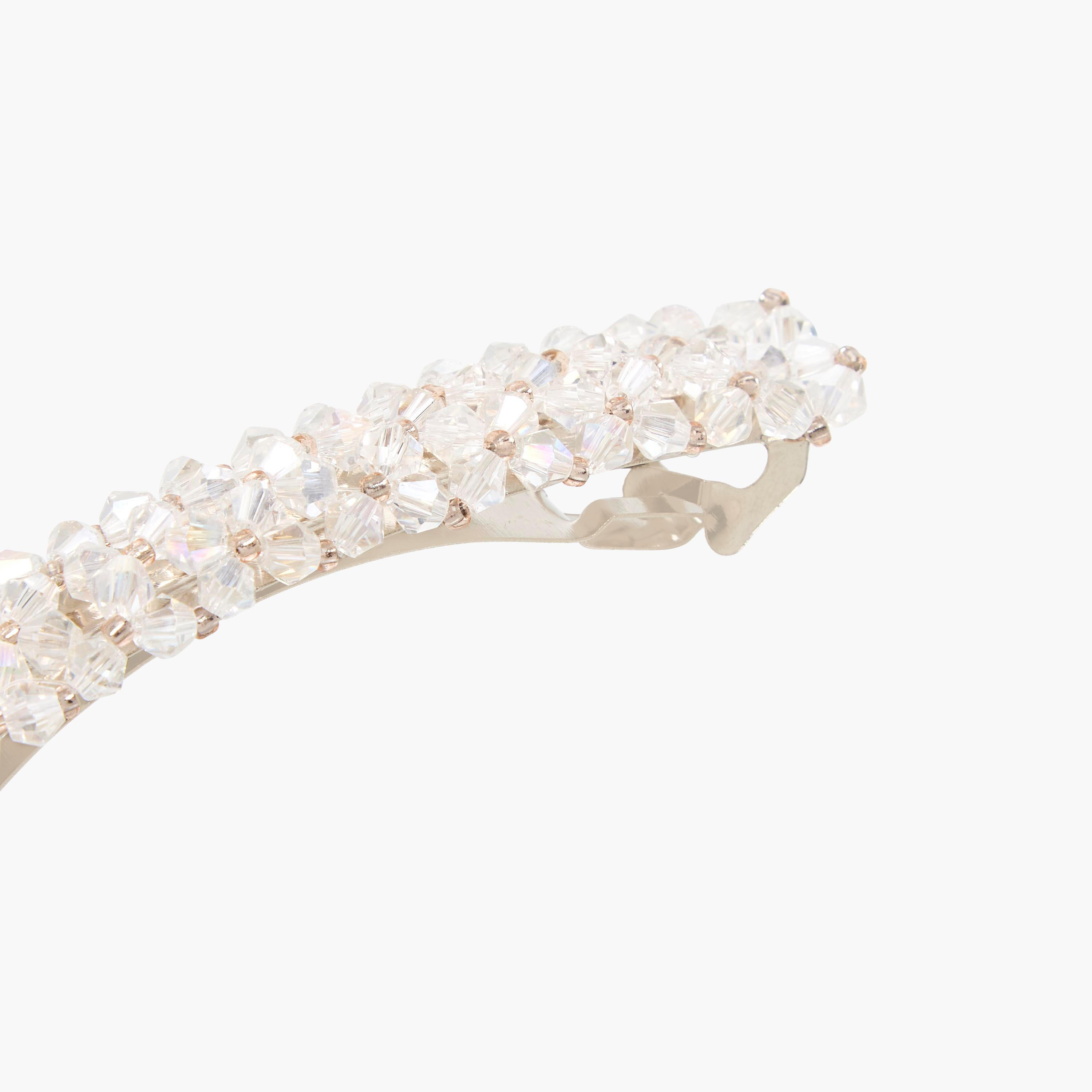 Curved Barrette Hair Clip with Bead Embellishment-women-hairaccessories-clips-image-4