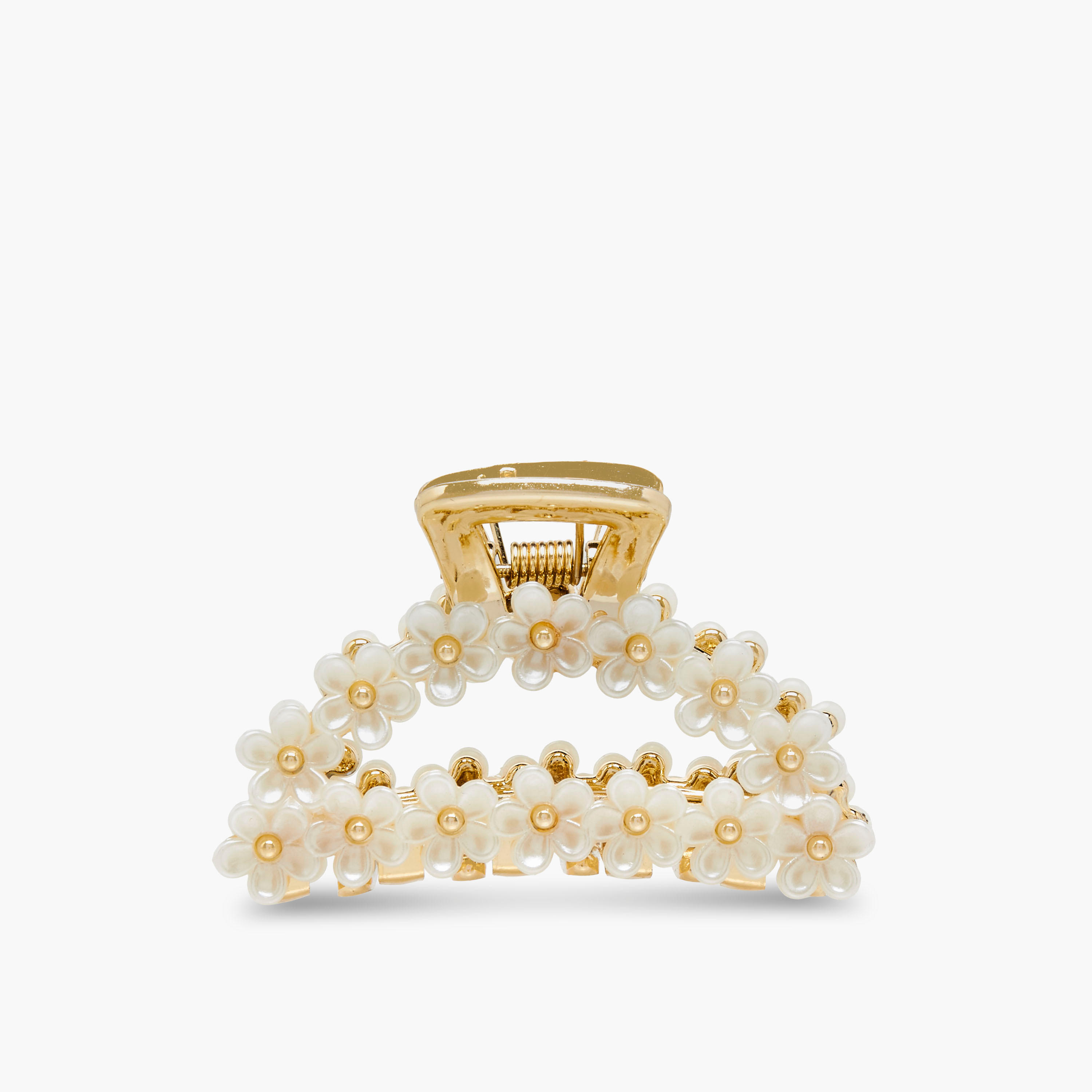 Curved Hair Clamp with Embellishment-women-hairaccessories-clamps-image-1