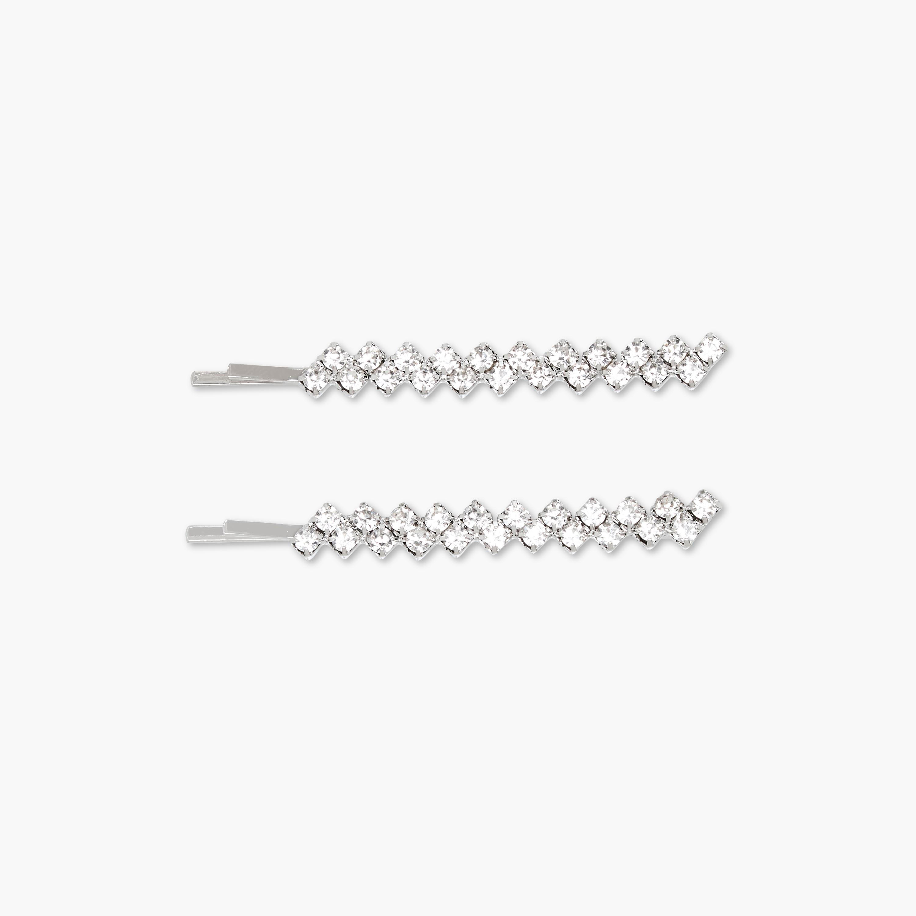 Pack of 2 Hairpin with Stone Embellishment-women-hairaccessories-hairpins-image-2