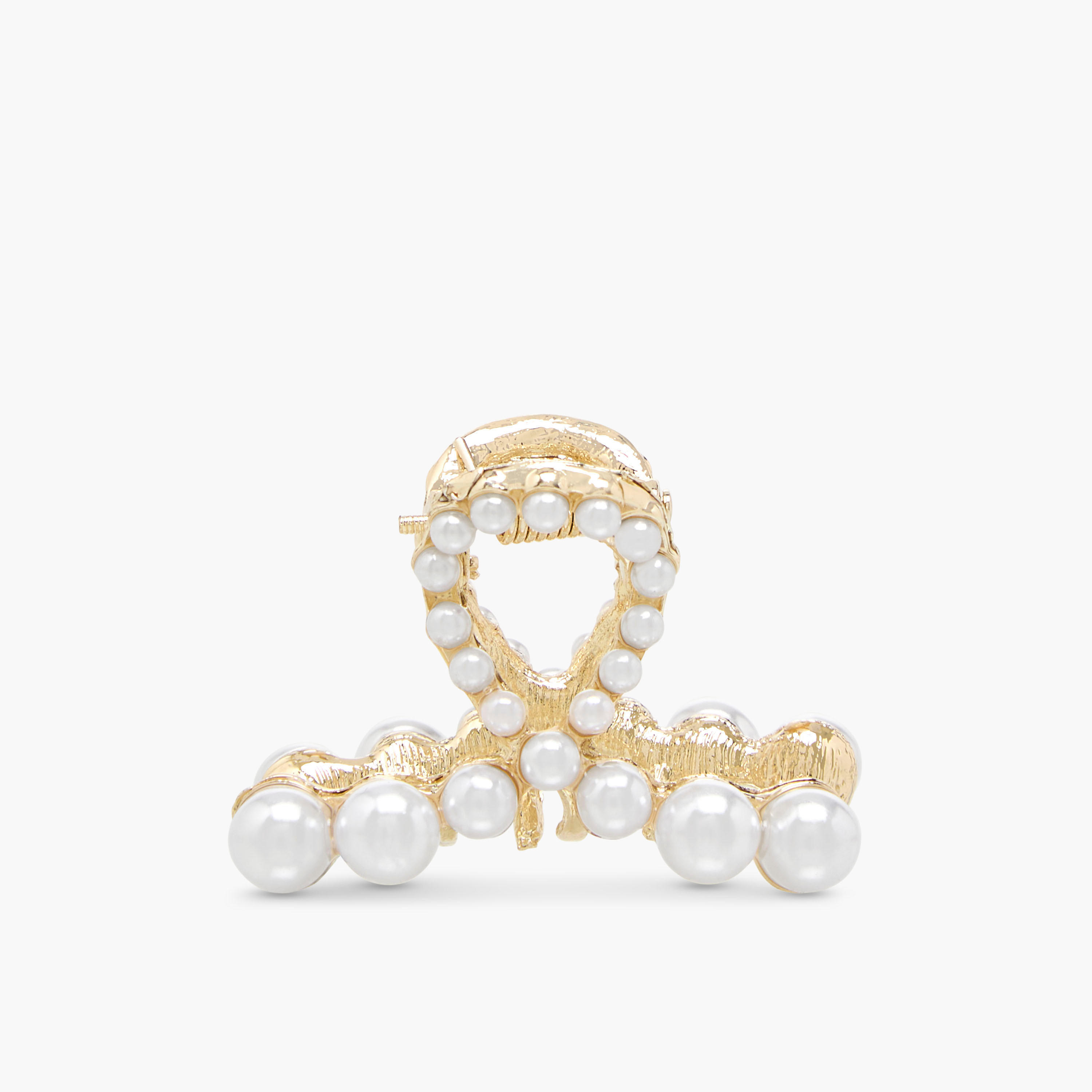 Metal Embellished Hair Clamp-women-hairaccessories-clamps-image-1