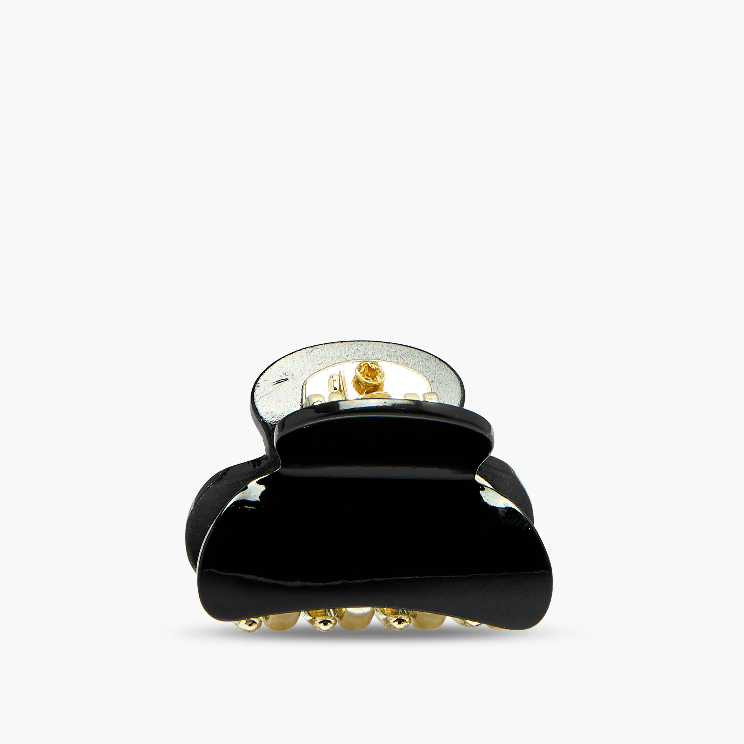 Pack of 3 Curved Shape Hair Clamps with Pearl Marble Finish-women-hairaccessories-clamps-image-3