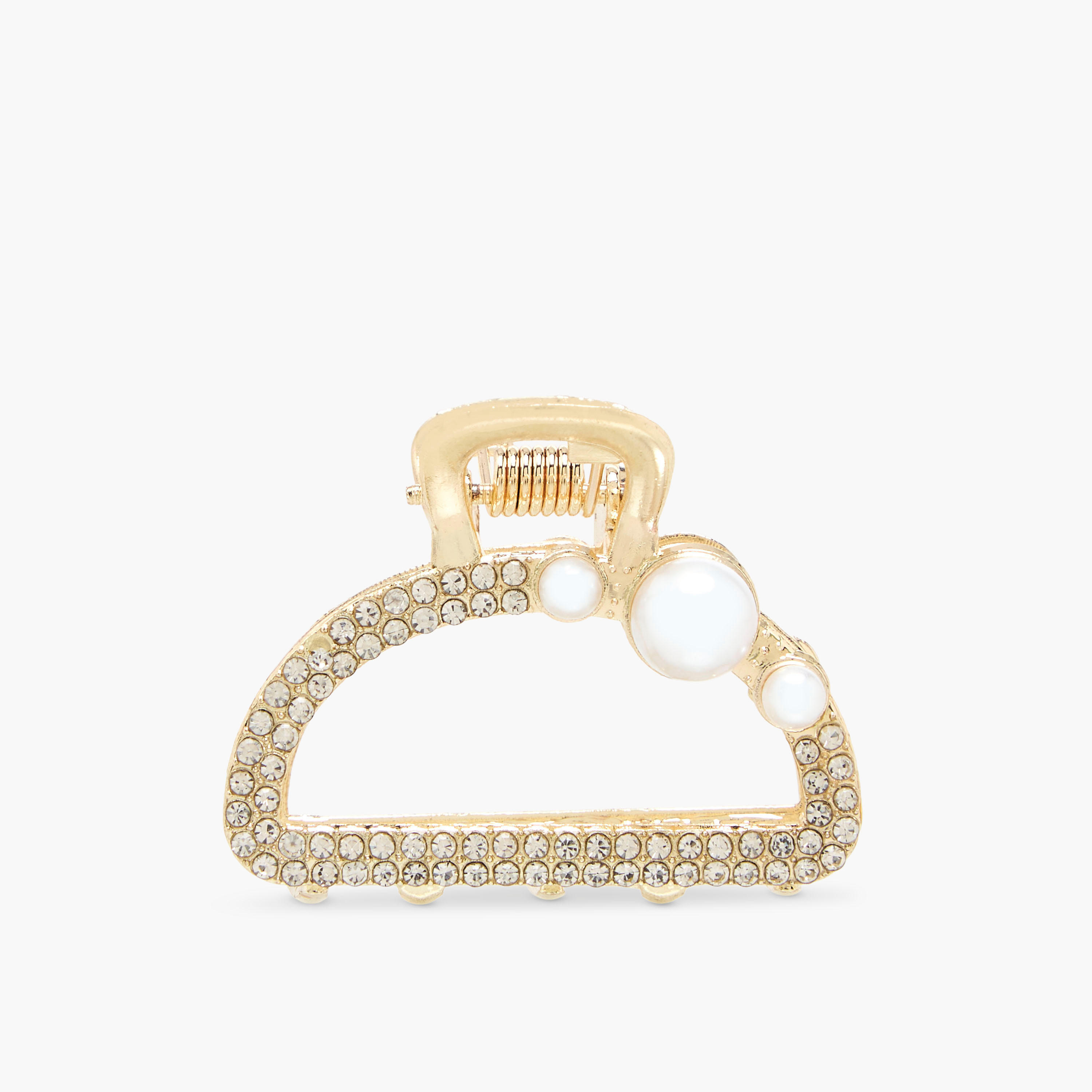 Pack of 3 Assorted Hair Clamp with Stone Embellished Design-women-hairaccessories-clamps-image-2