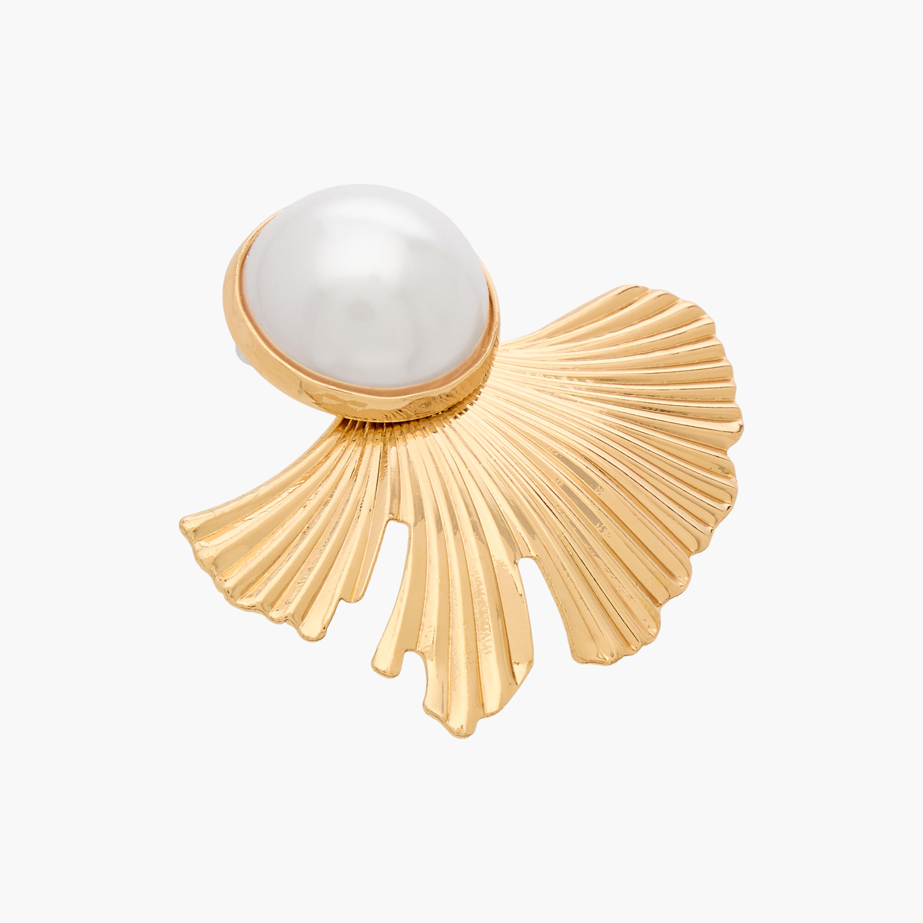 Metallic Embellished Stud Earrings with Pushback Closure-women-watchesandjewellery-jewellery-earrings-image-3
