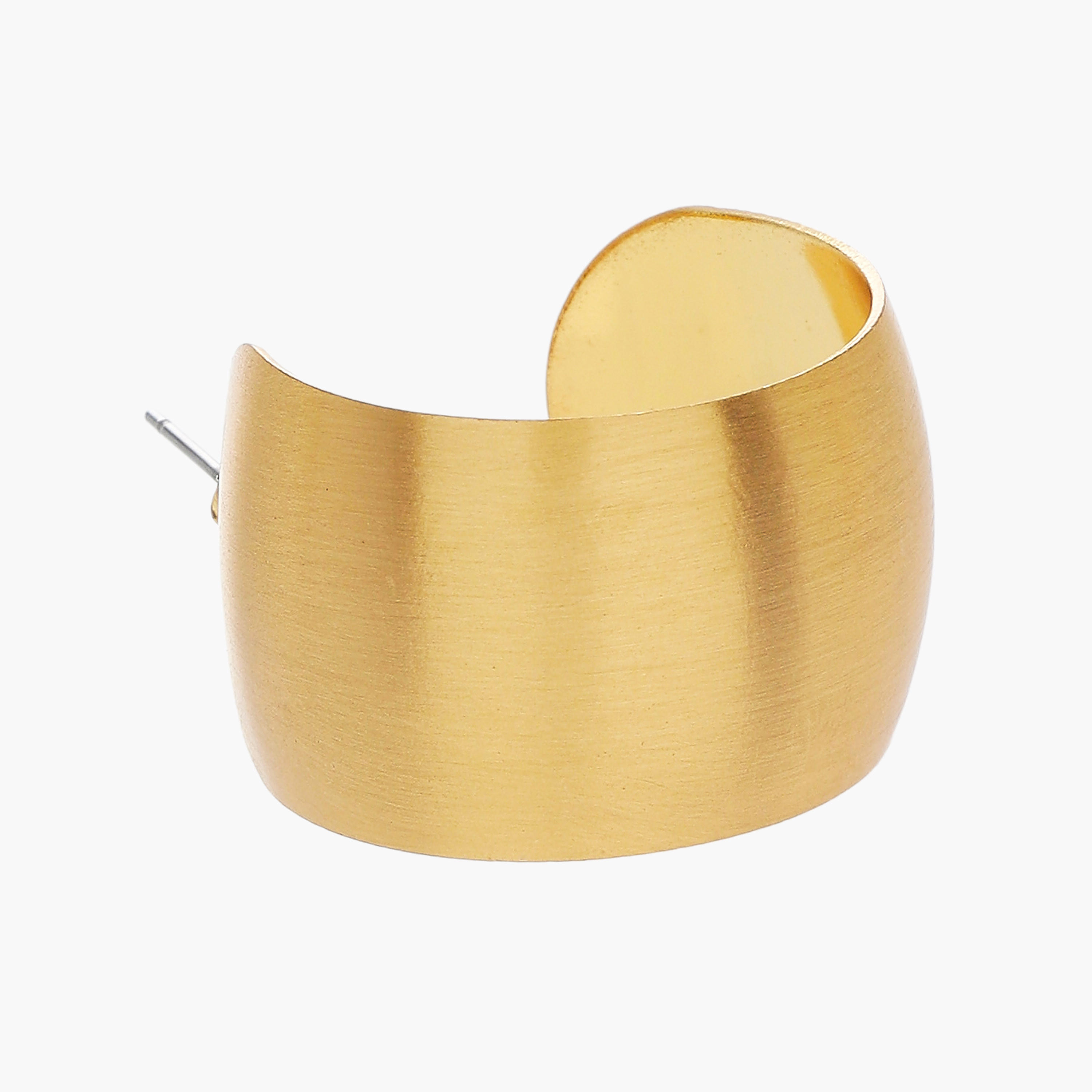 Metal Stud Earrings with Pushback Closure-women-watchesandjewellery-jewellery-earrings-image-4