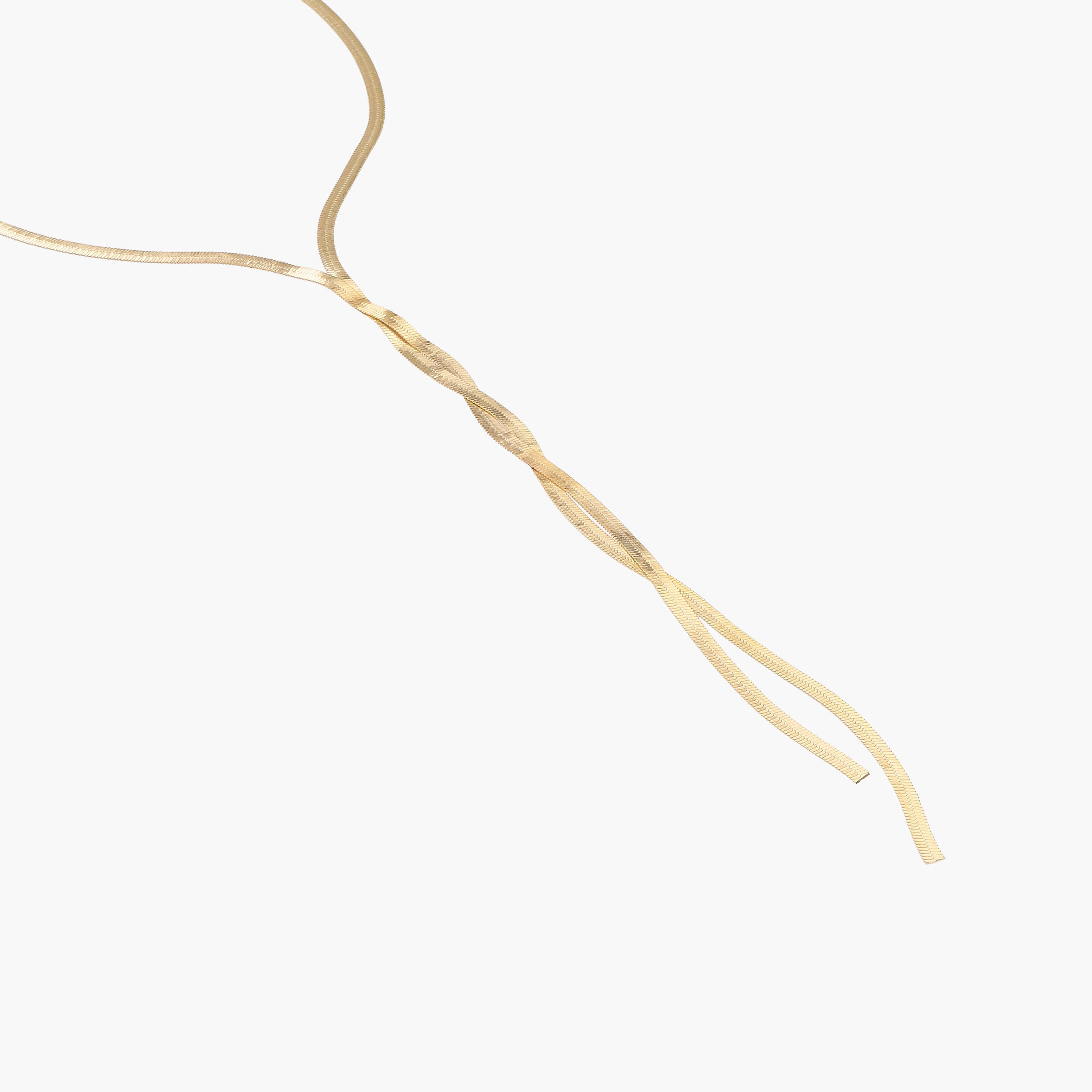 عقد معدن بتصميم ملتوي-women-watchesandjewellery-jewellery-necklacesandpendants-image-2