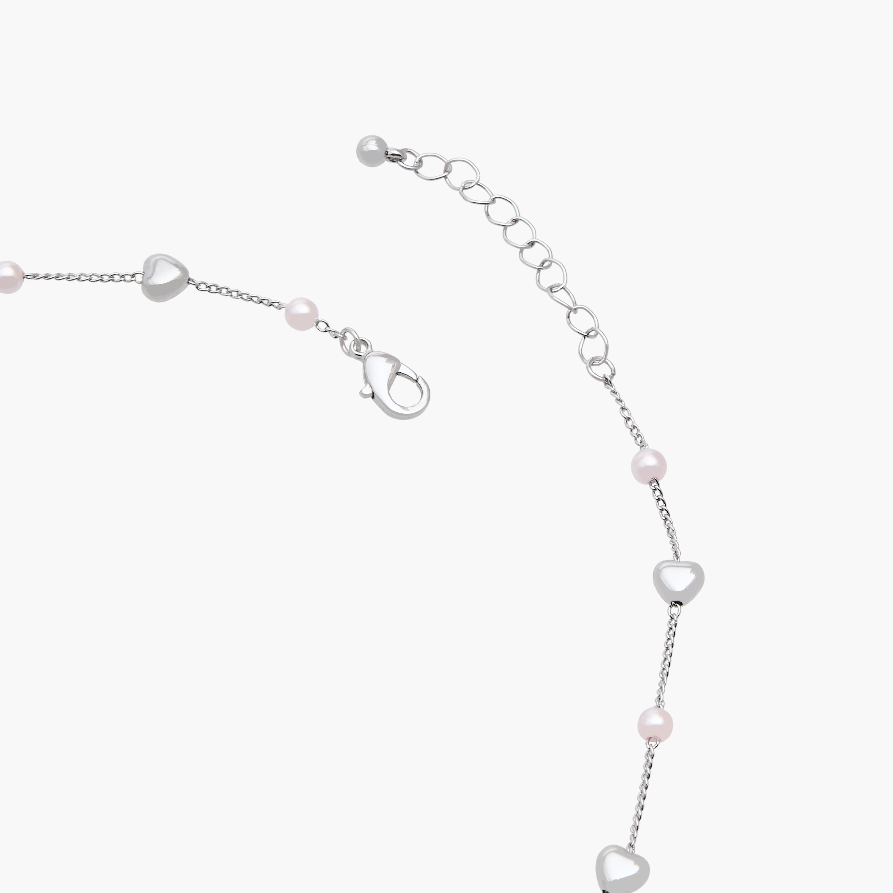 Metal Necklace with Heart Charm and Pearl Embellishment-women-watchesandjewellery-jewellery-necklacesandpendants-image-3