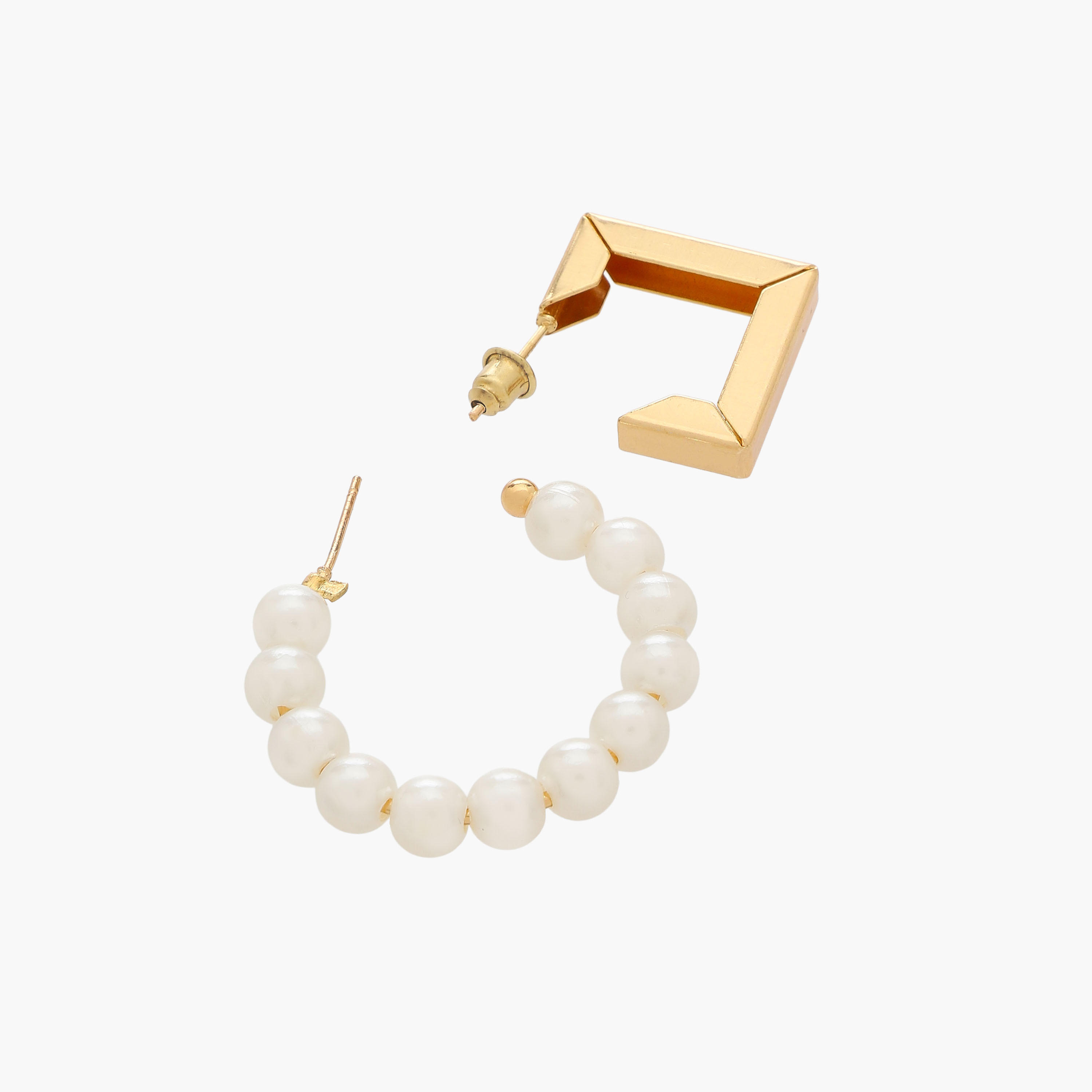 Pack of 6 Gold Tone Hoop Earrings-women-watchesandjewellery-jewellery-earrings-image-4