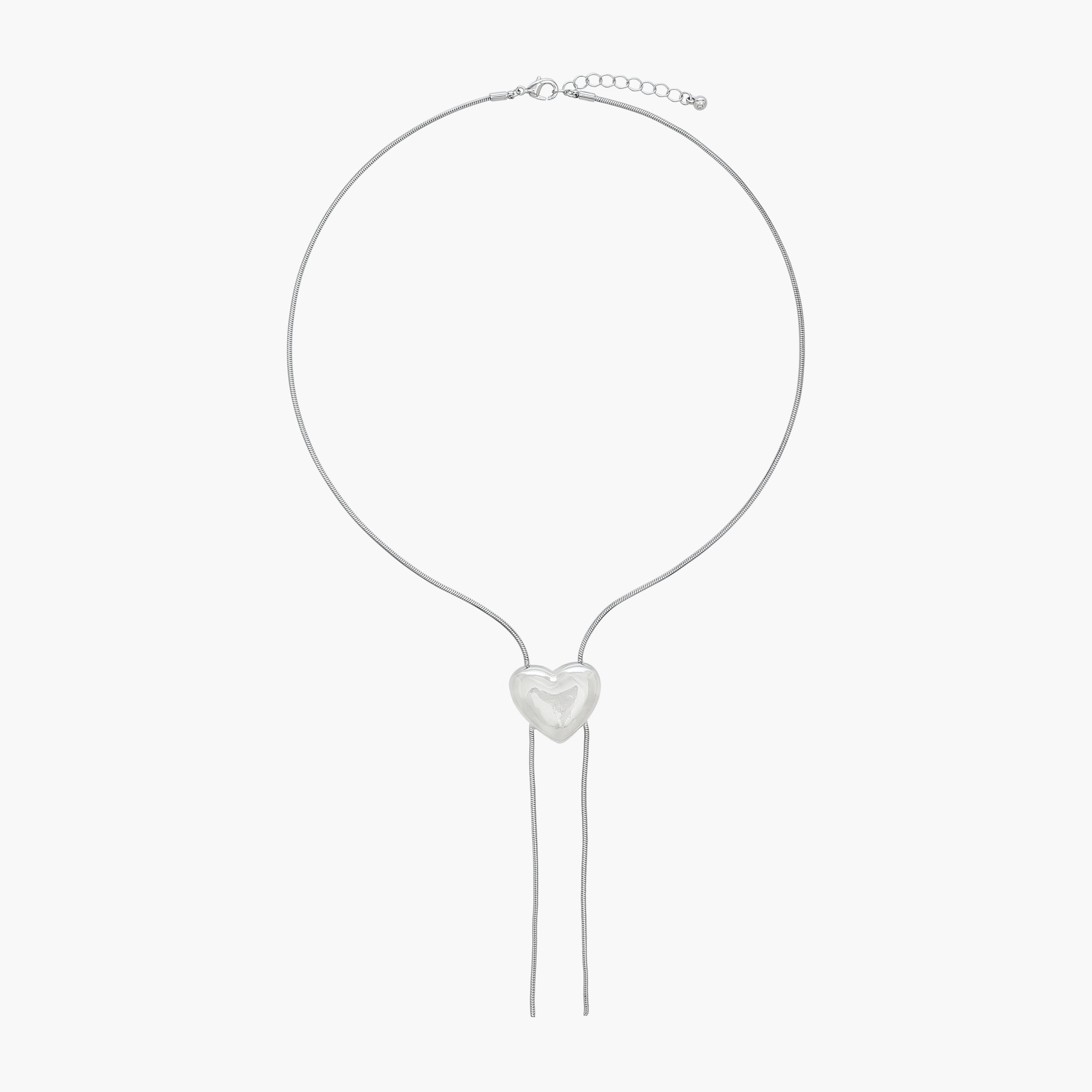 عقد معدن بدلاية قلب-women-watchesandjewellery-jewellery-necklacesandpendants-image-1