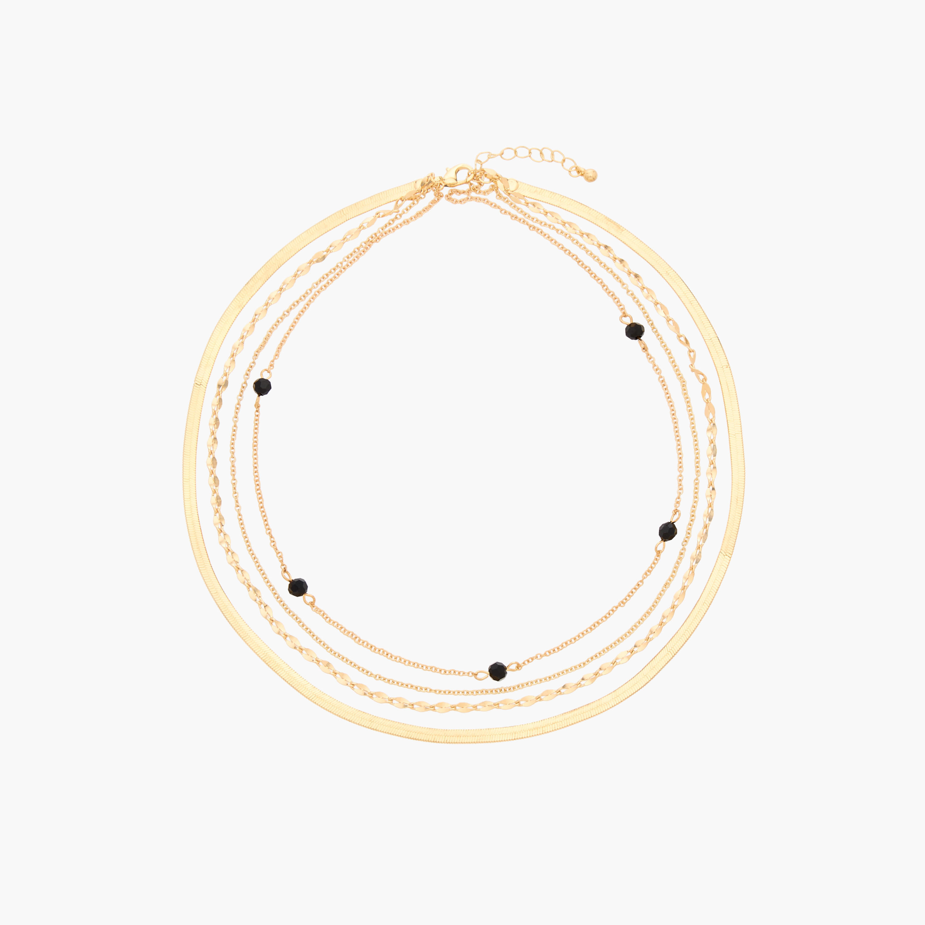 Metal Layered Necklace-women-watchesandjewellery-jewellery-necklacesandpendants-image-1
