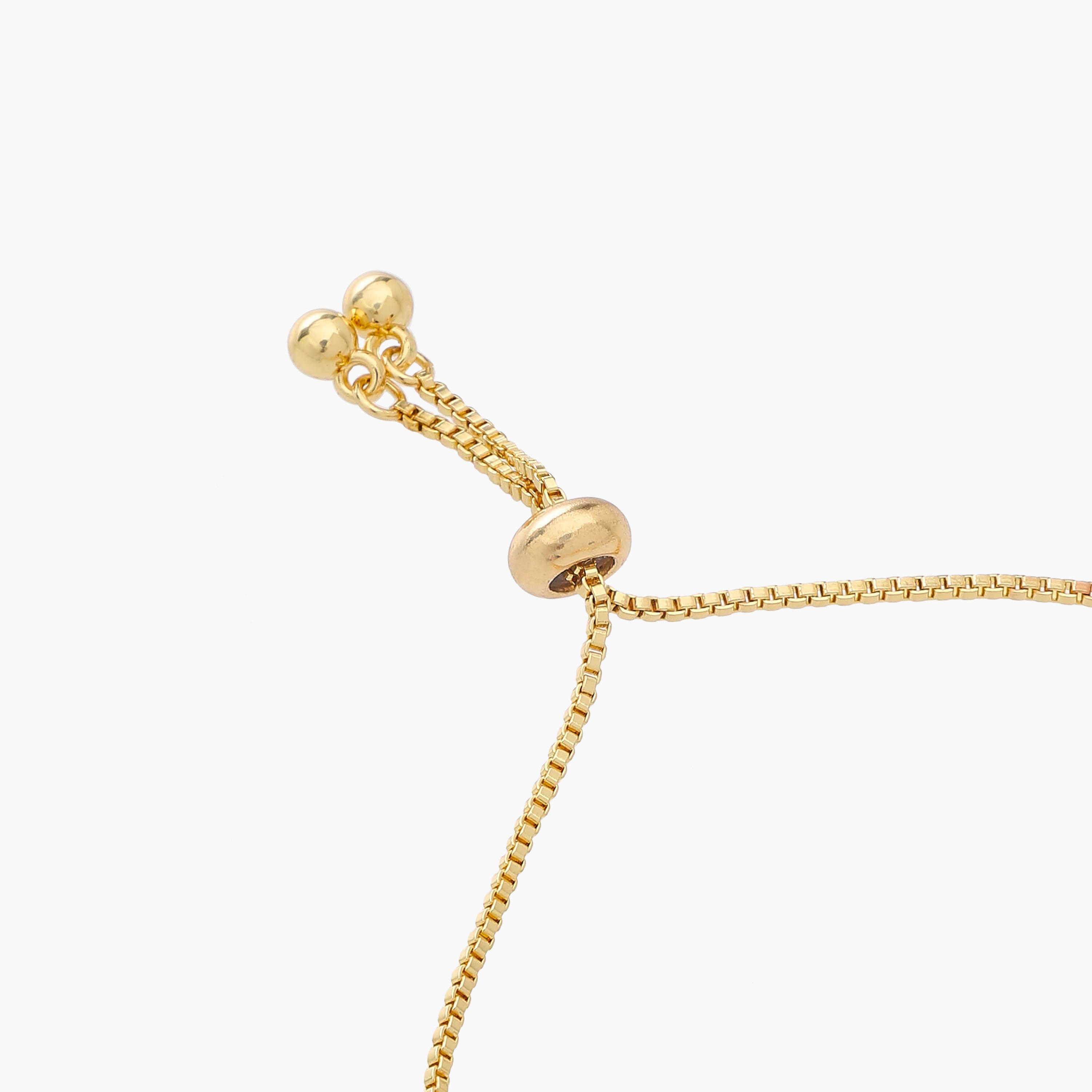 Metallic Bracelet with Stone Embellishment and Adjustable Slider Clasp-women-watchesandjewellery-jewellery-banglesandbracelets-image-4