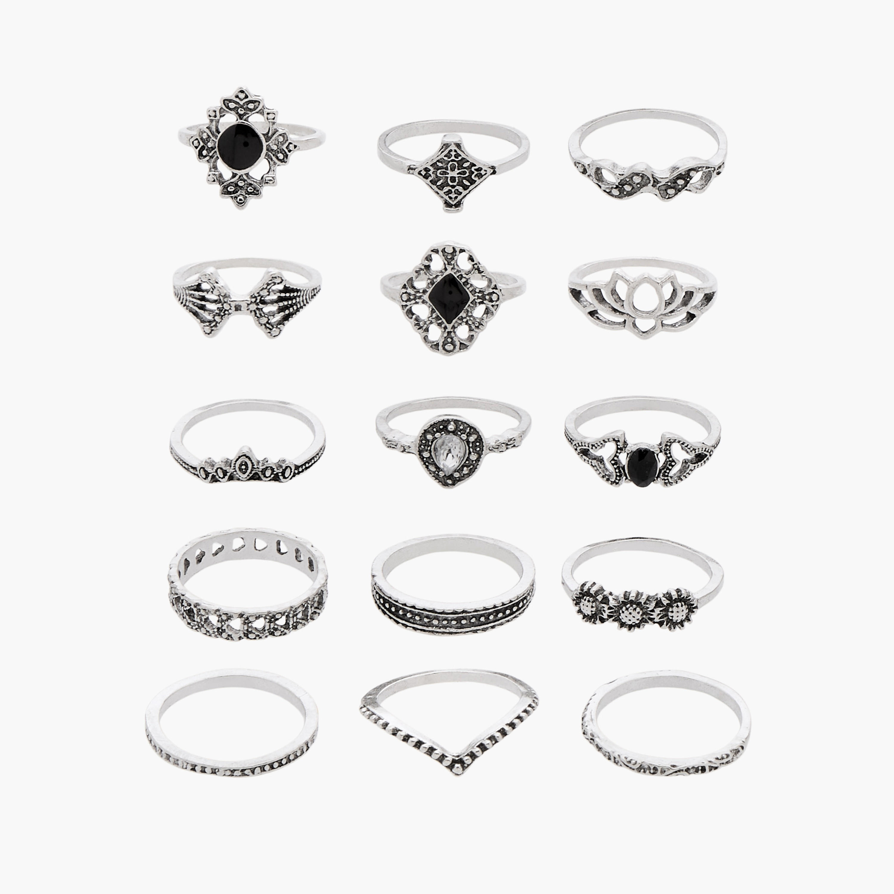 Pack of 15 Assorted Metal Ring-women-watchesandjewellery-jewellery-rings-image-1