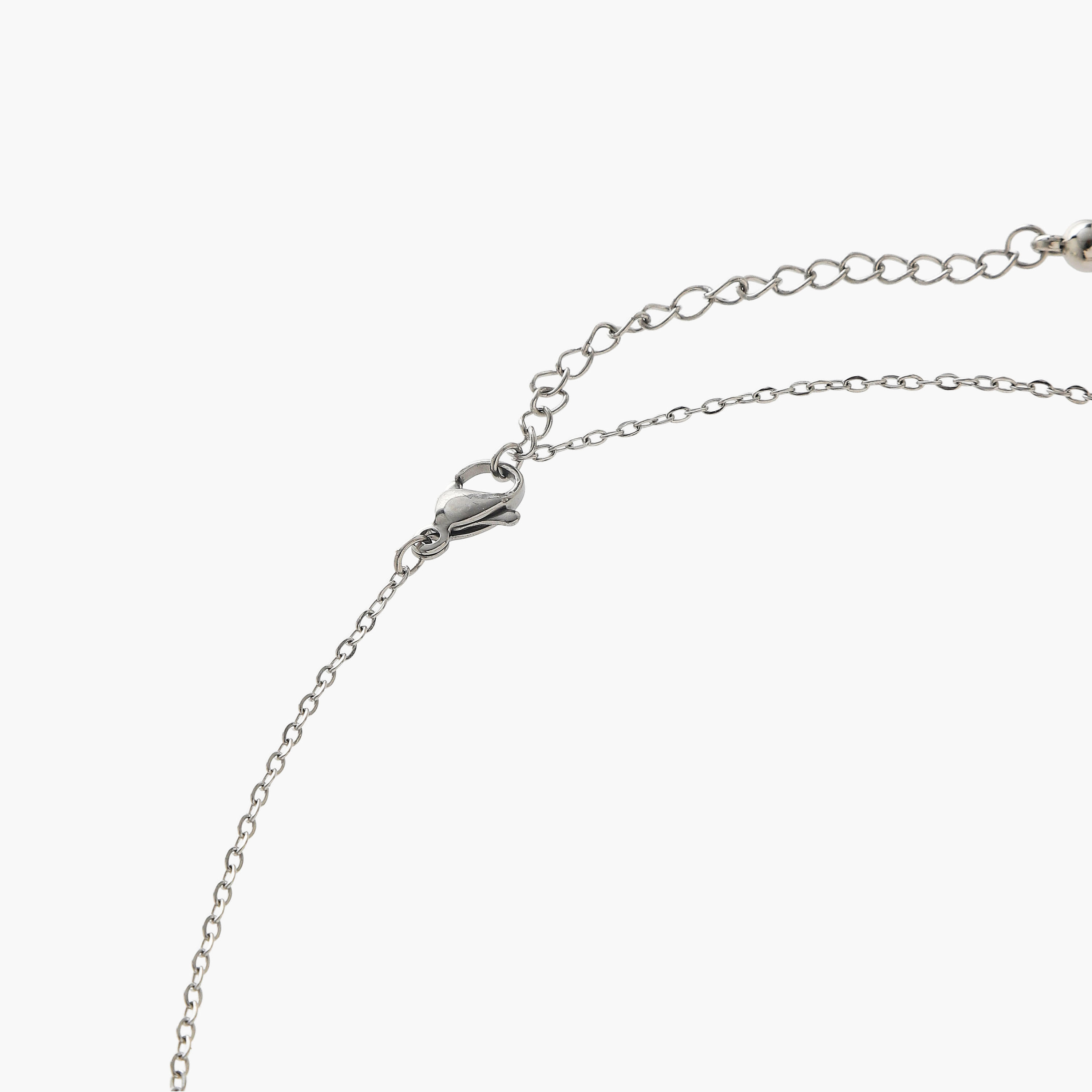 Set of 3 Diamante Embellished Metal Necklace, Earrings and Ring-women-watchesandjewellery-jewellery-jewellerysets-image-4