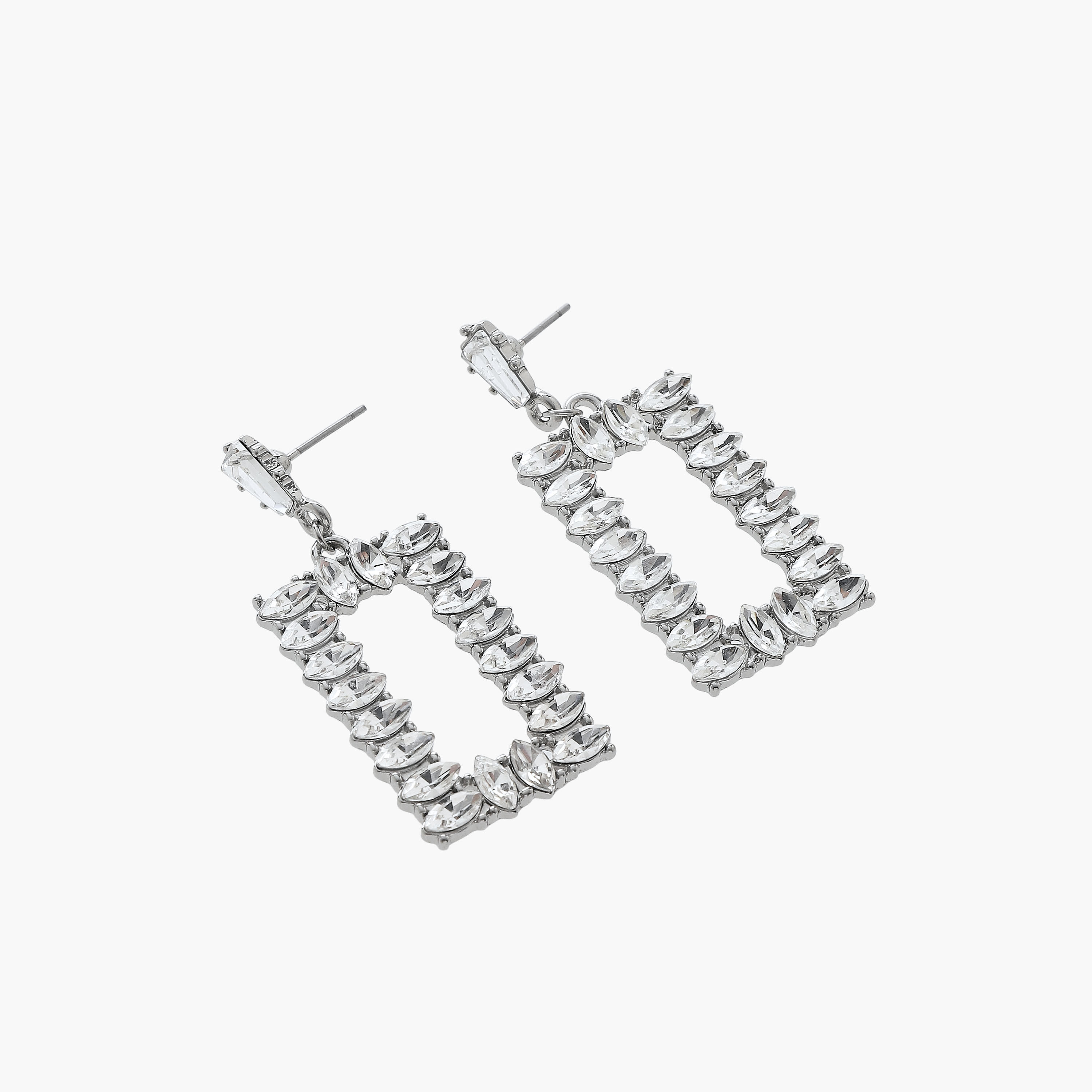 Set of 2 Cubic Zirconia Embellished Necklace with Earrings-women-watchesandjewellery-jewellery-jewellerysets-image-5