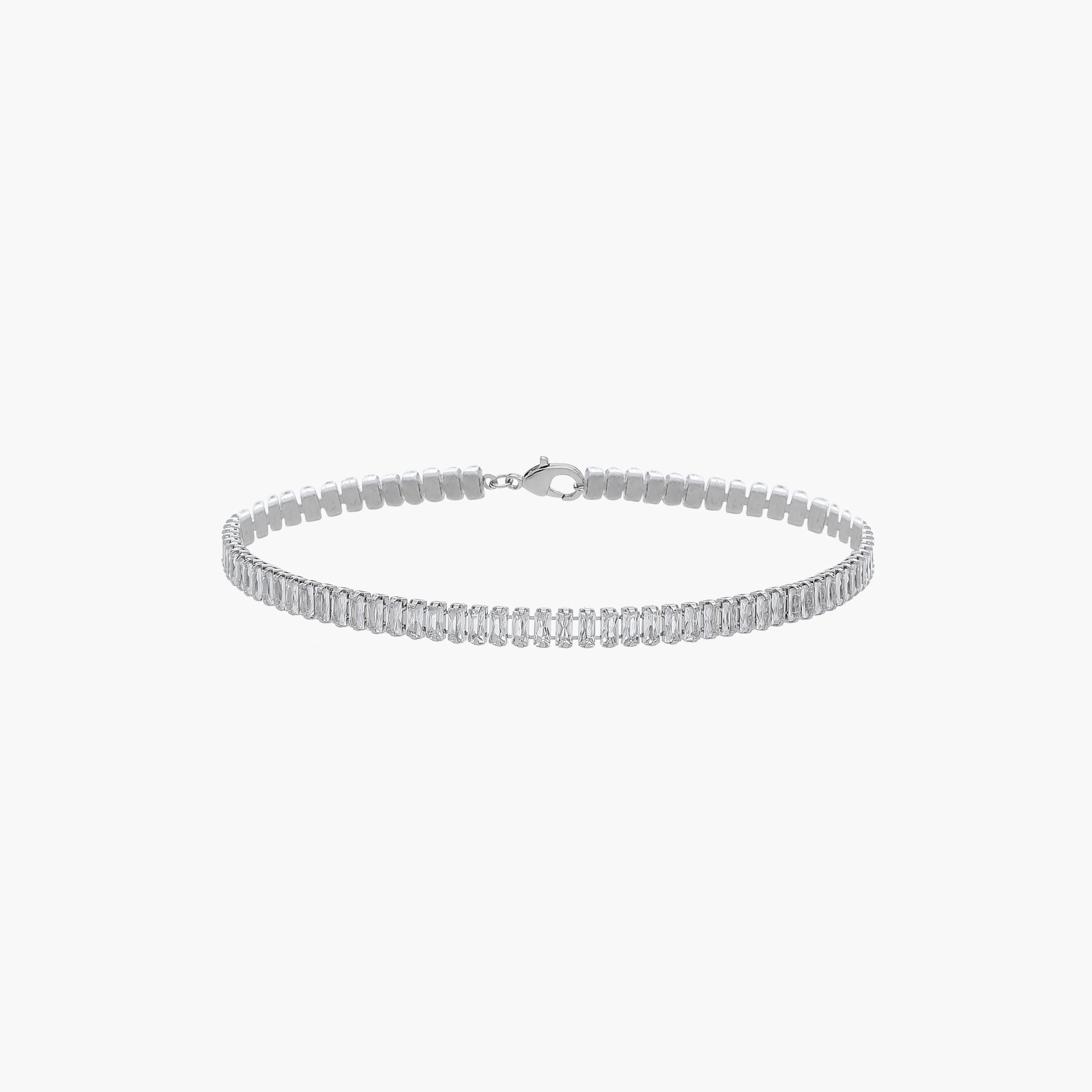 Metallic Choker Necklace with Cubic Zirconia Embellishment - Set of 3-women-watchesandjewellery-jewellery-necklacesandpendants-image-3