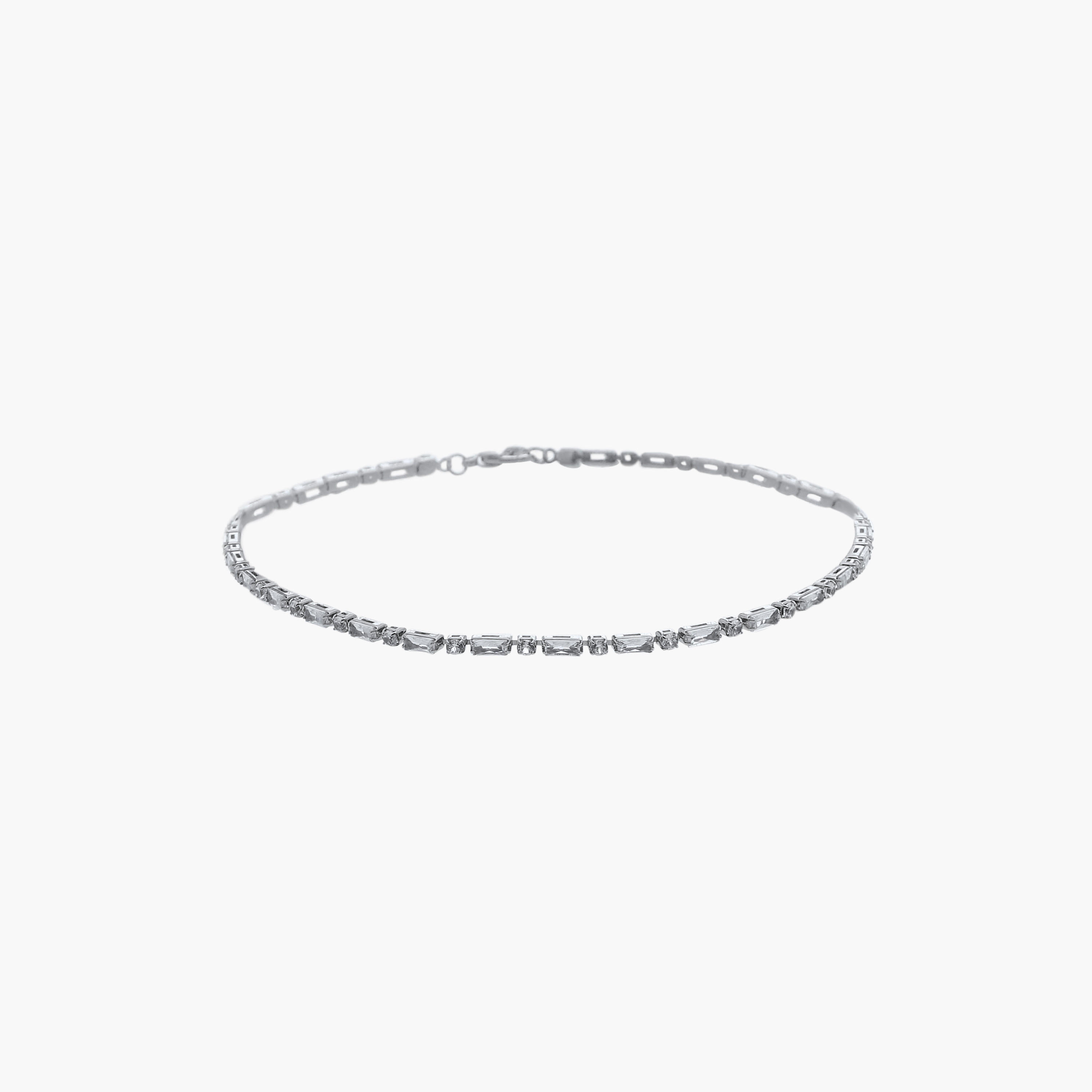 Metallic Choker Necklace with Cubic Zirconia Embellishment - Set of 3-women-watchesandjewellery-jewellery-necklacesandpendants-image-4
