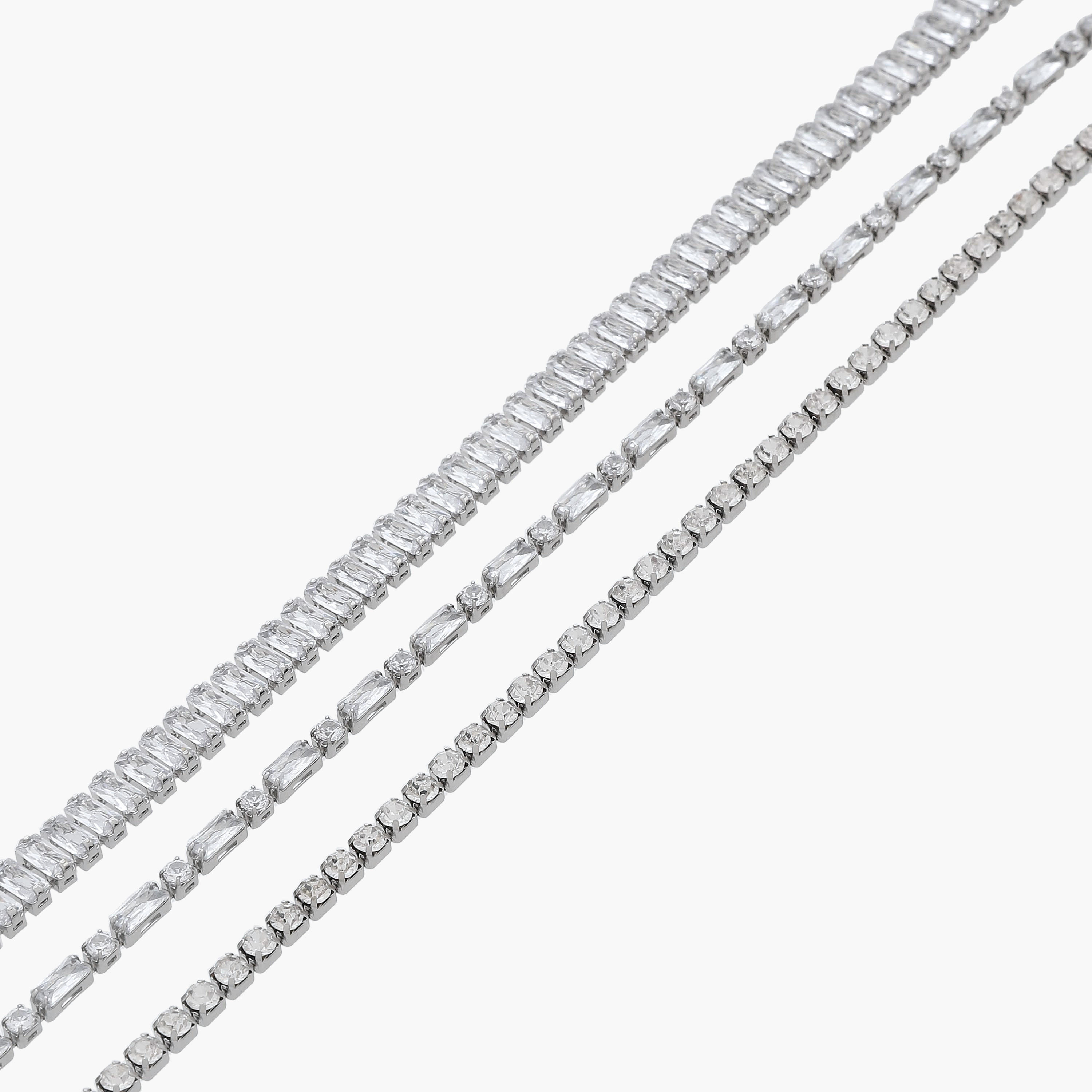 Metallic Choker Necklace with Cubic Zirconia Embellishment - Set of 3-women-watchesandjewellery-jewellery-necklacesandpendants-image-6