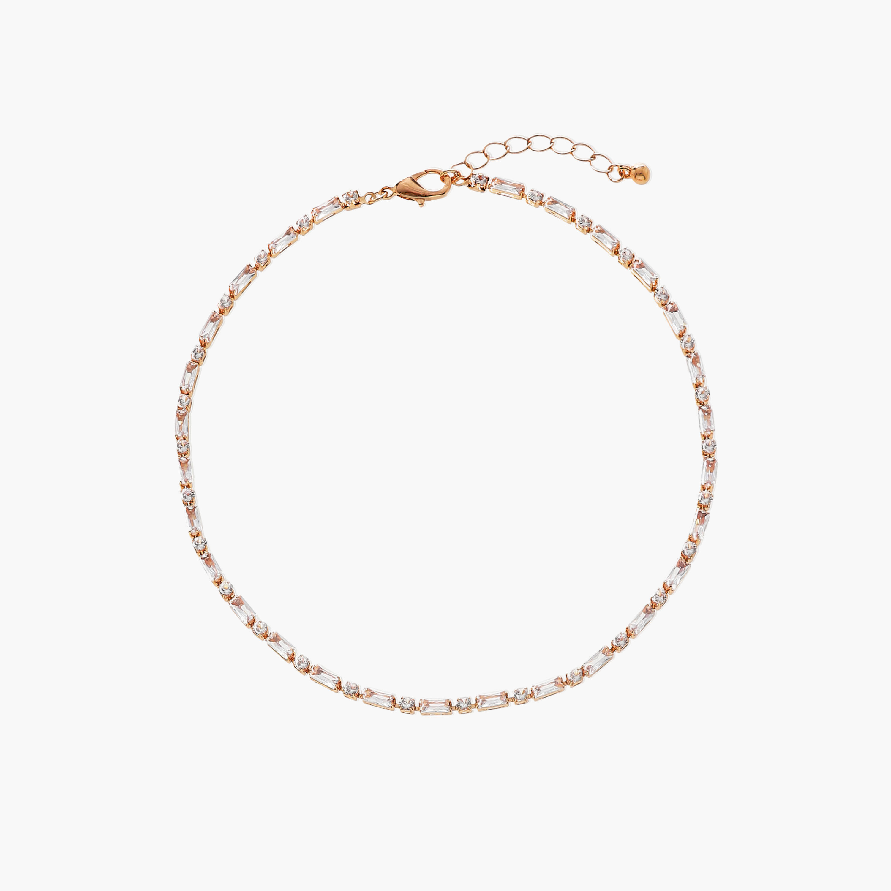 Cubic Zirconia Embellished Necklace - Set of 3-women-watchesandjewellery-jewellery-necklacesandpendants-image-4