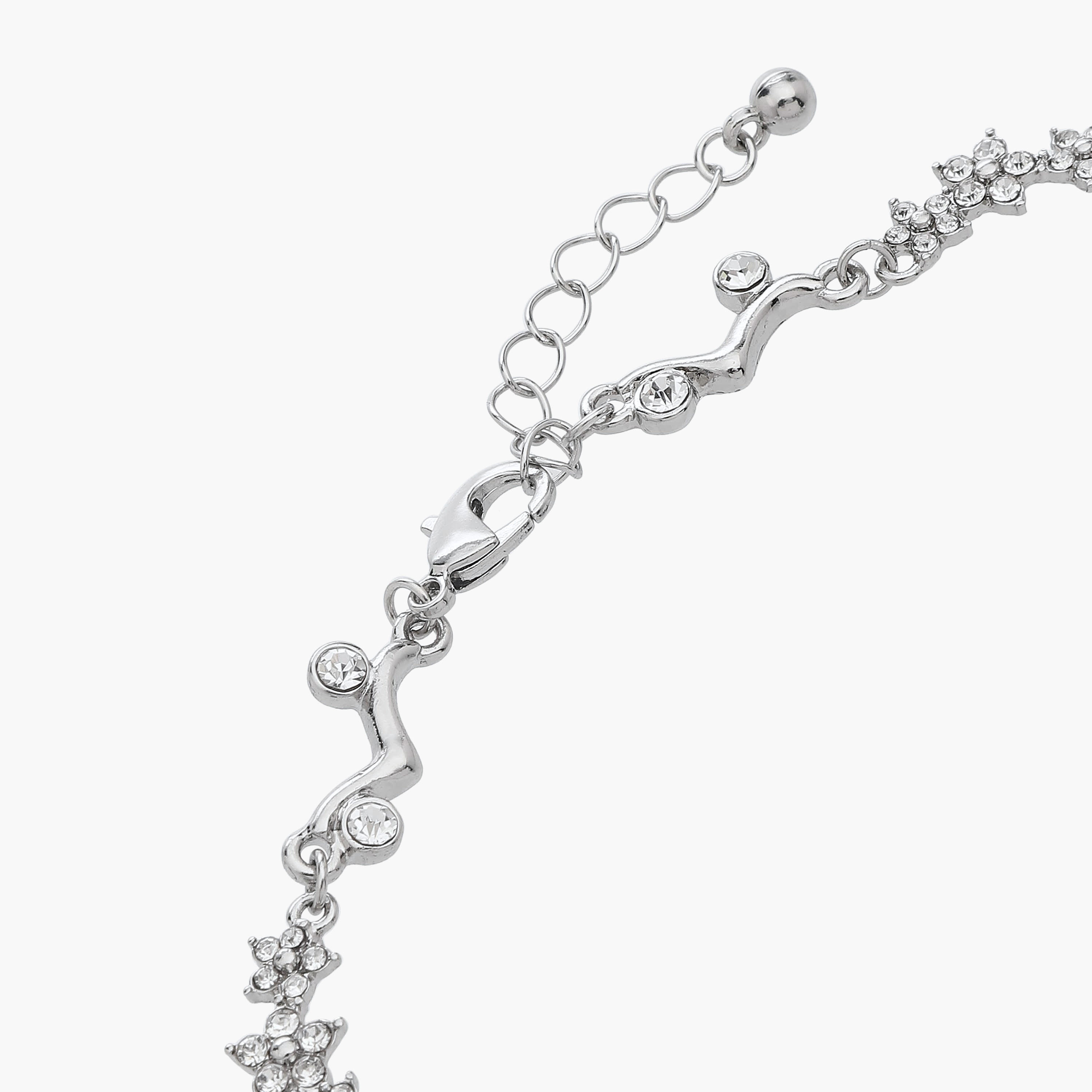 طقم عقد وحلقان مزينة بالأحجار – قطعتين-women-watchesandjewellery-jewellery-jewellerysets-image-4