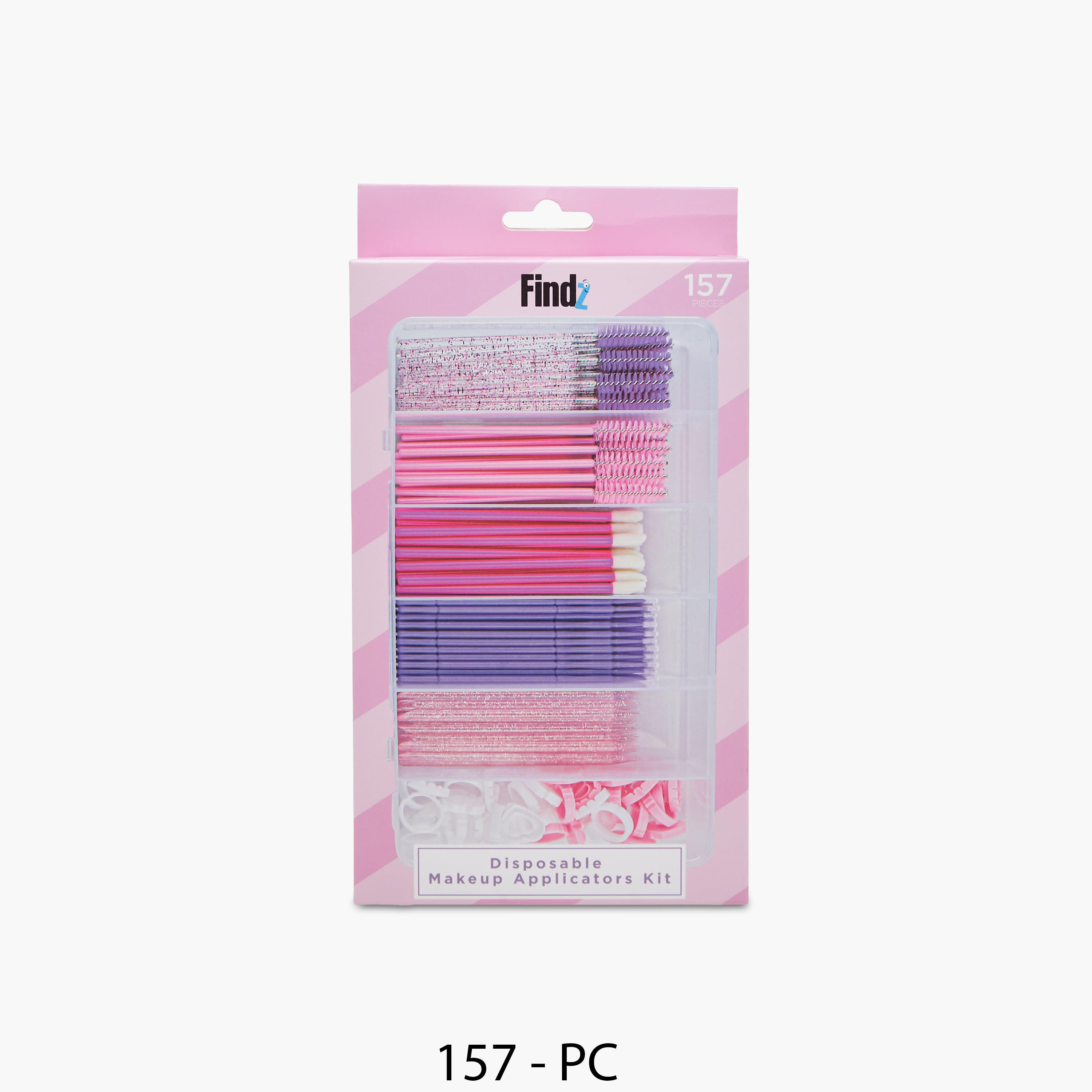 Findz 157-Piece Disposable Make-Up Applicator Kit-beautyandpersonalcare-makeup-brushesandaccessories-accessories-image-1
