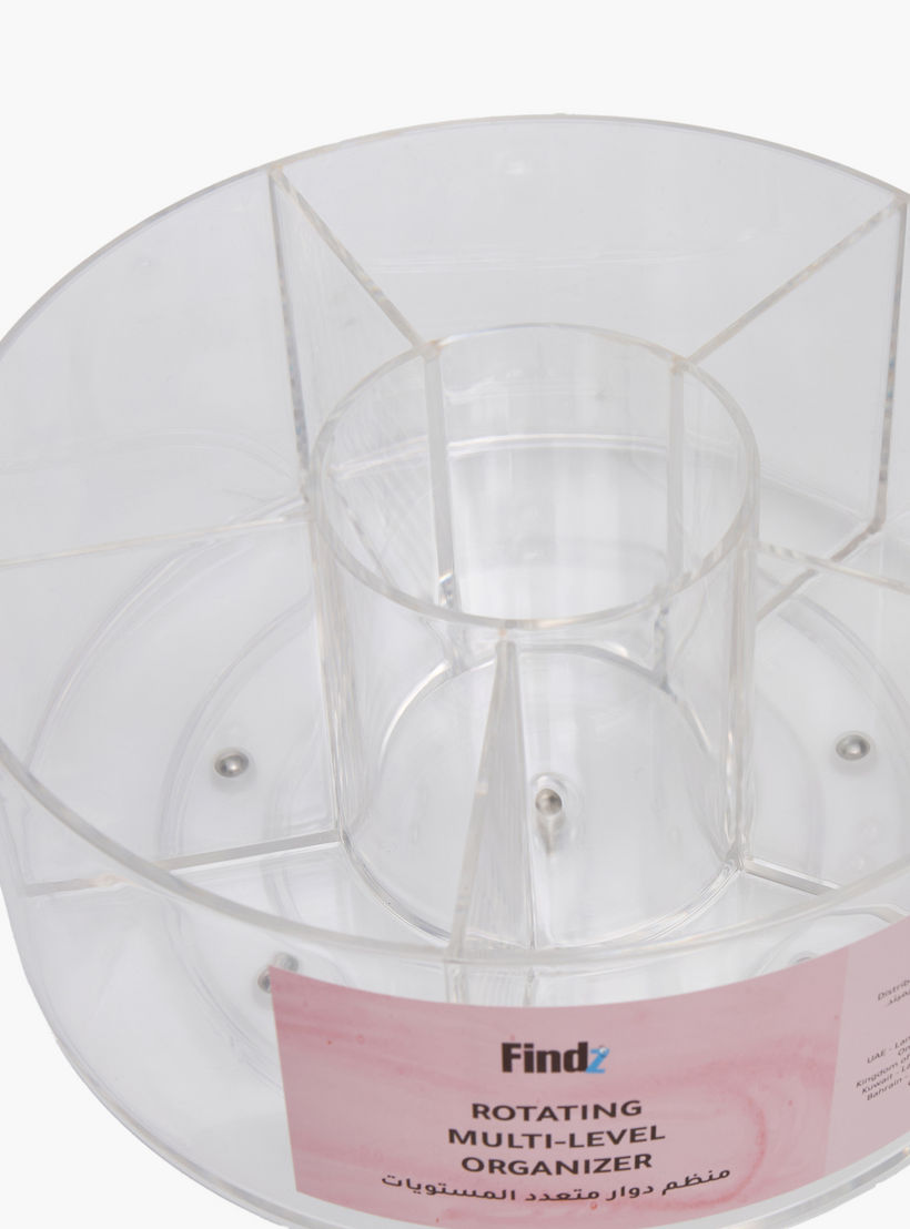 Findz 6-Compartment Rotating Make-Up Organiser-beautyandpersonalcare-makeup-brushesandaccessories-accessories-image-3