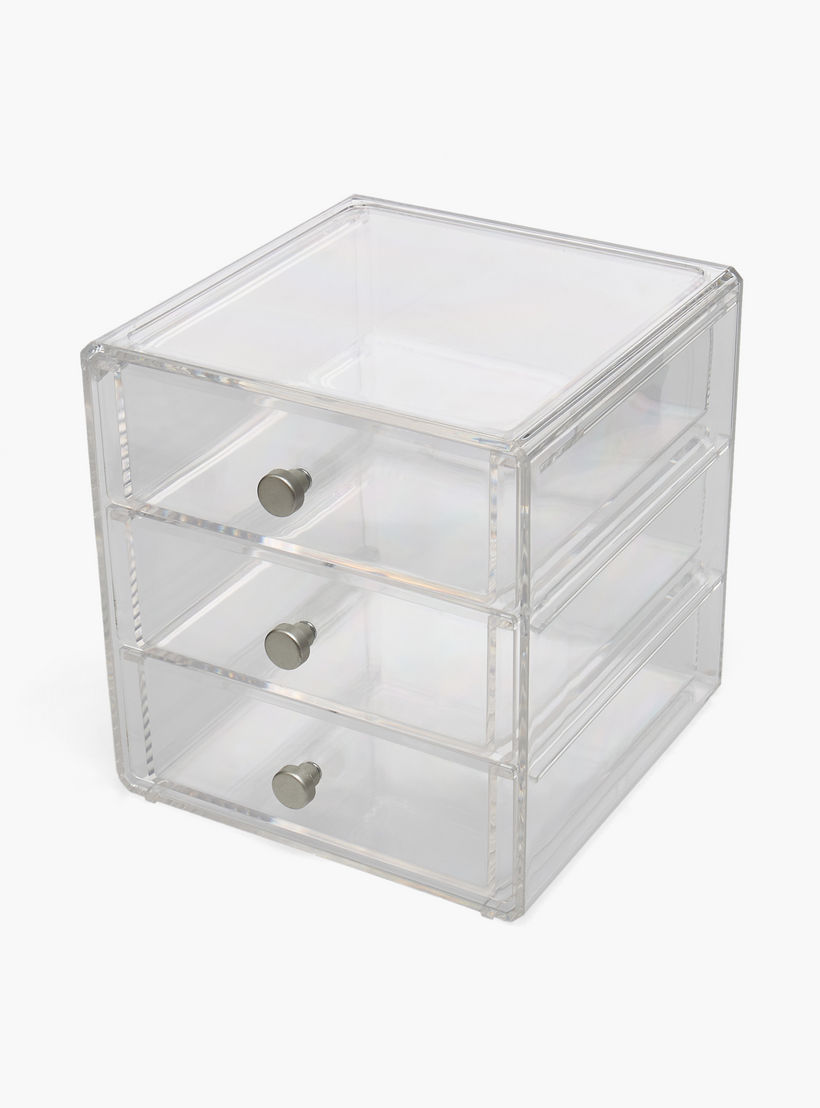 Solid 3-Tiered Makeup Organiser-household-storage-cosmeticorganizing-makeuporganizersandsets-image-2