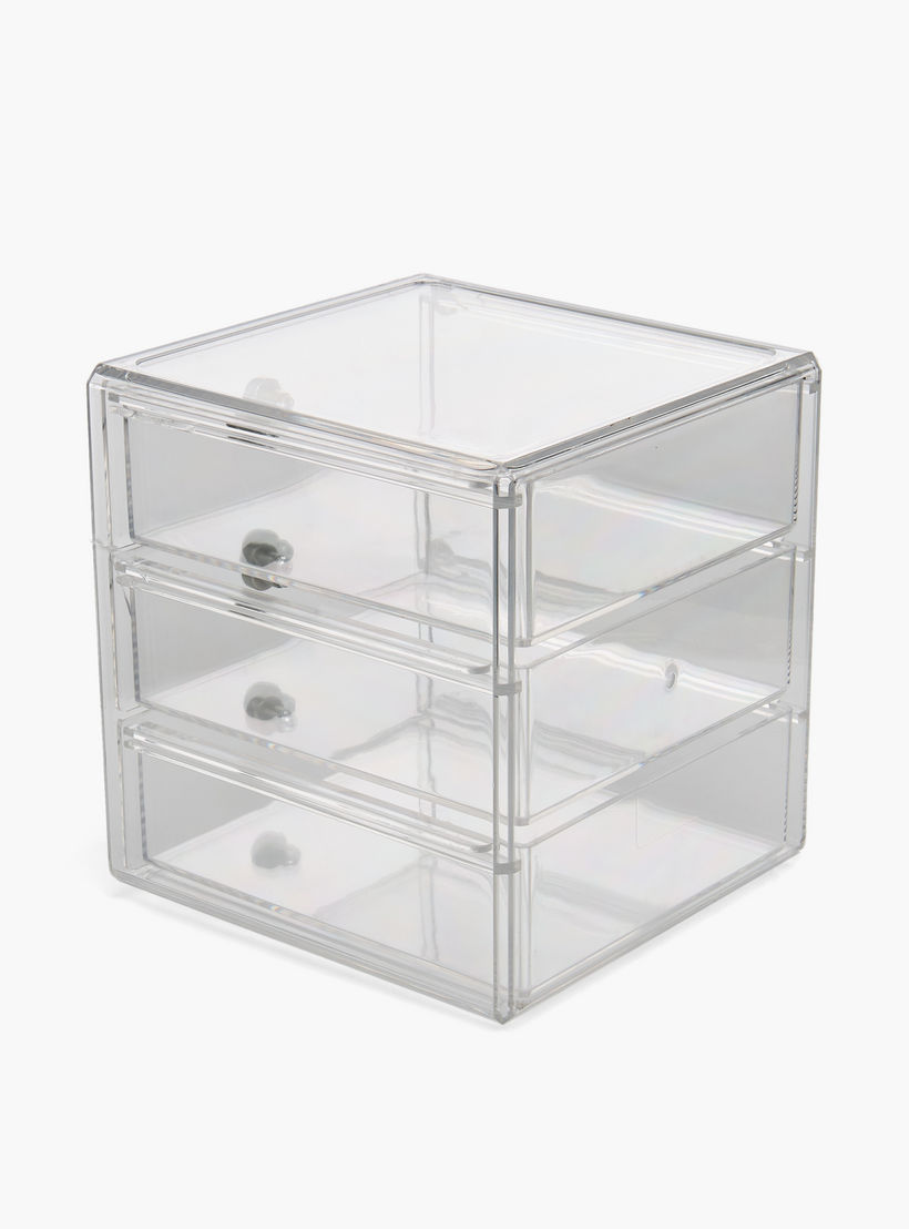 Solid 3-Tiered Makeup Organiser-household-storage-cosmeticorganizing-makeuporganizersandsets-image-3