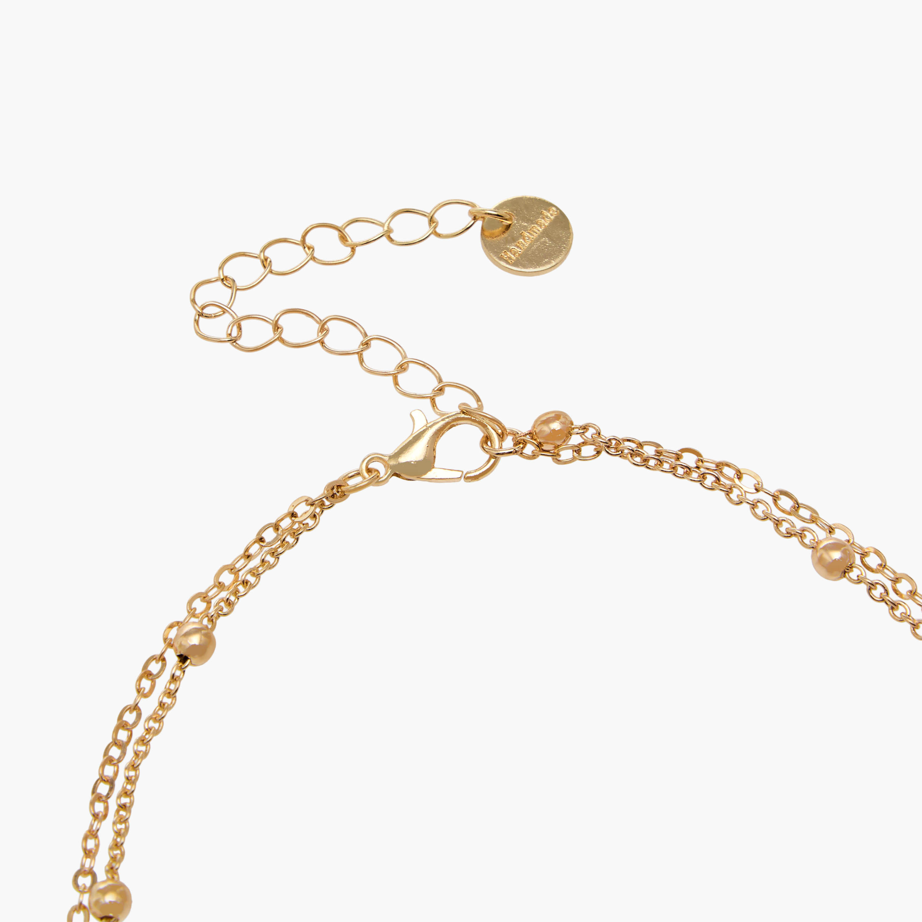 Gold Plated Stone Embellished Layered Anklet-women-watchesandjewellery-jewellery-anklets-image-4