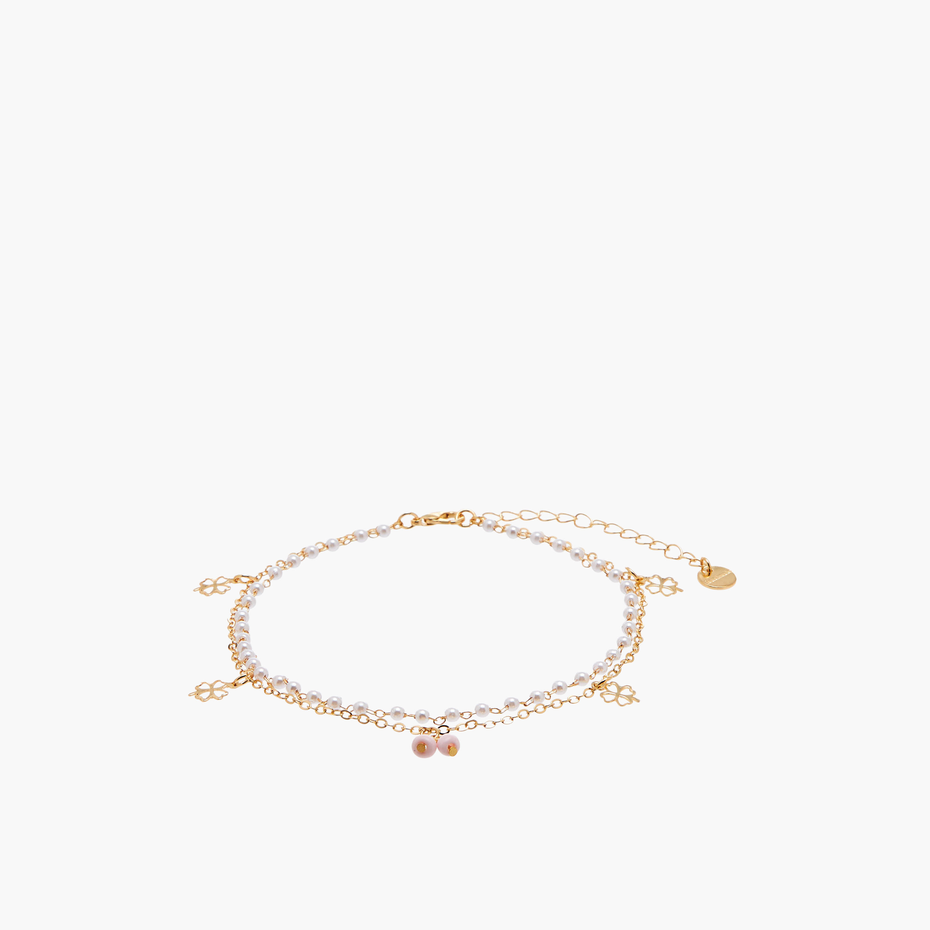 Gold Tone Embellished Anklet-women-watchesandjewellery-jewellery-anklets-image-1