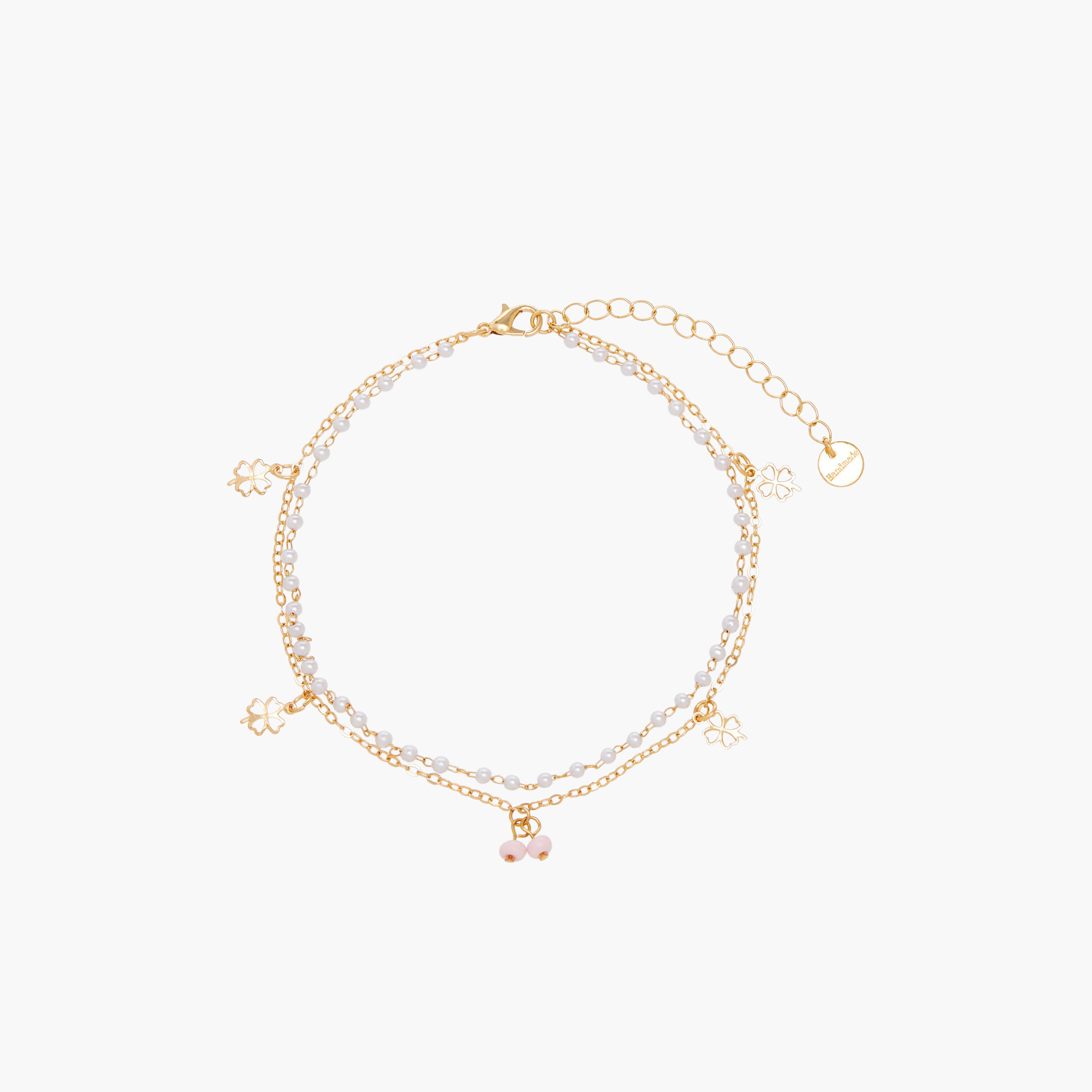 Gold Tone Embellished Anklet-women-watchesandjewellery-jewellery-anklets-image-2