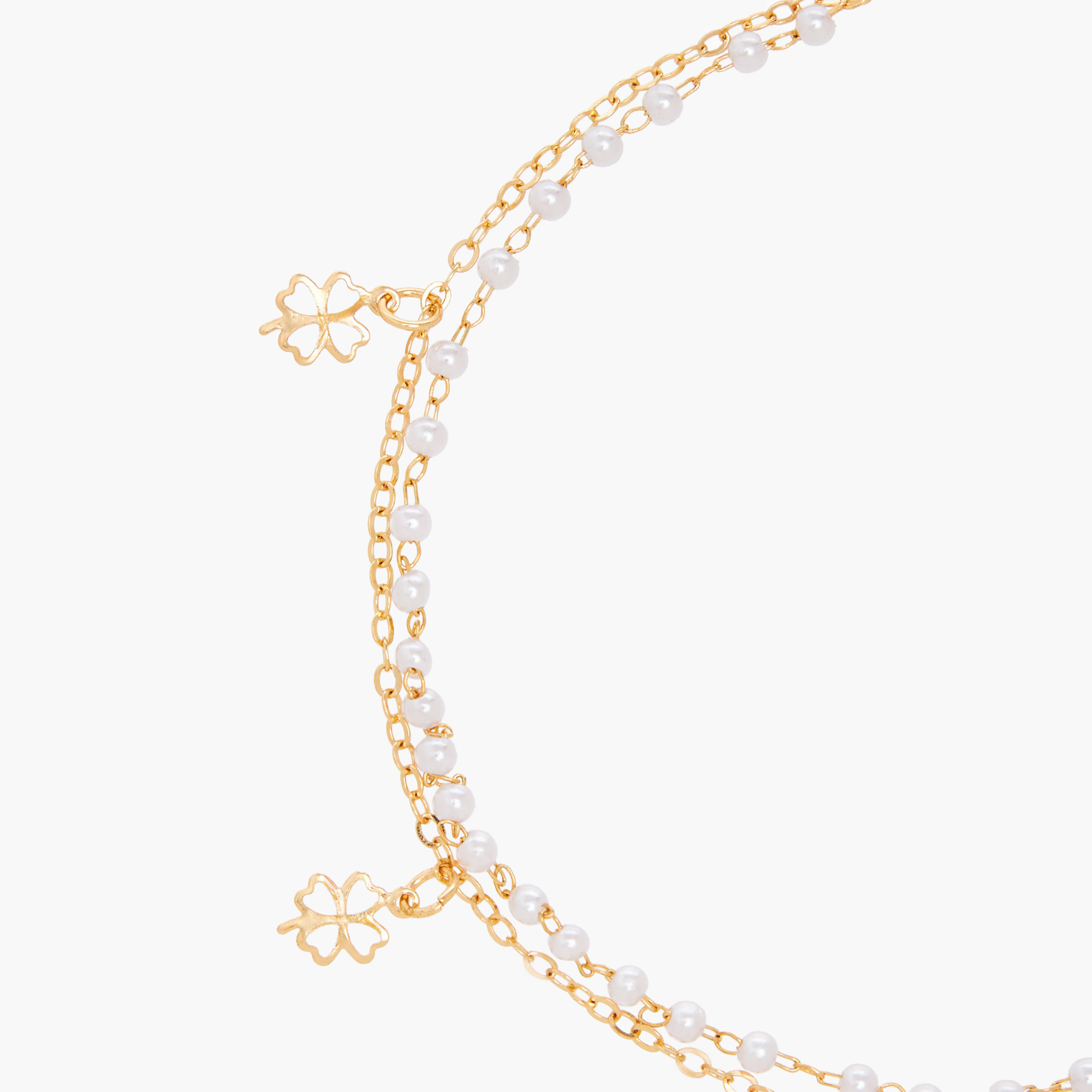 Gold Tone Embellished Anklet-women-watchesandjewellery-jewellery-anklets-image-3