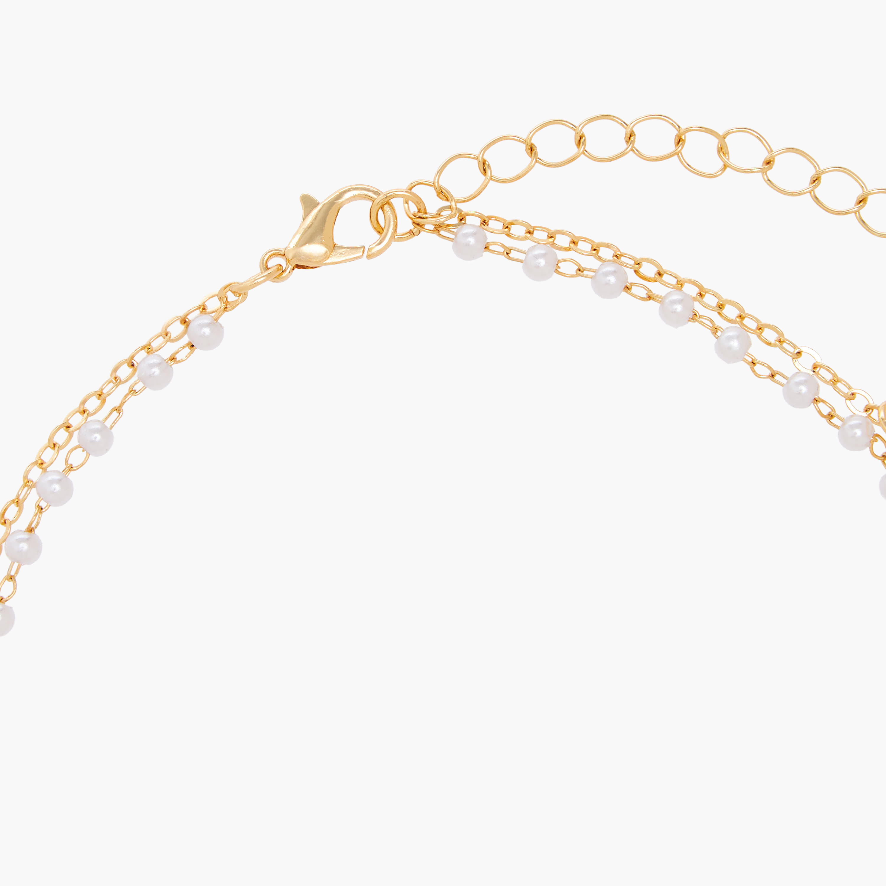 Gold Tone Embellished Anklet-women-watchesandjewellery-jewellery-anklets-image-4