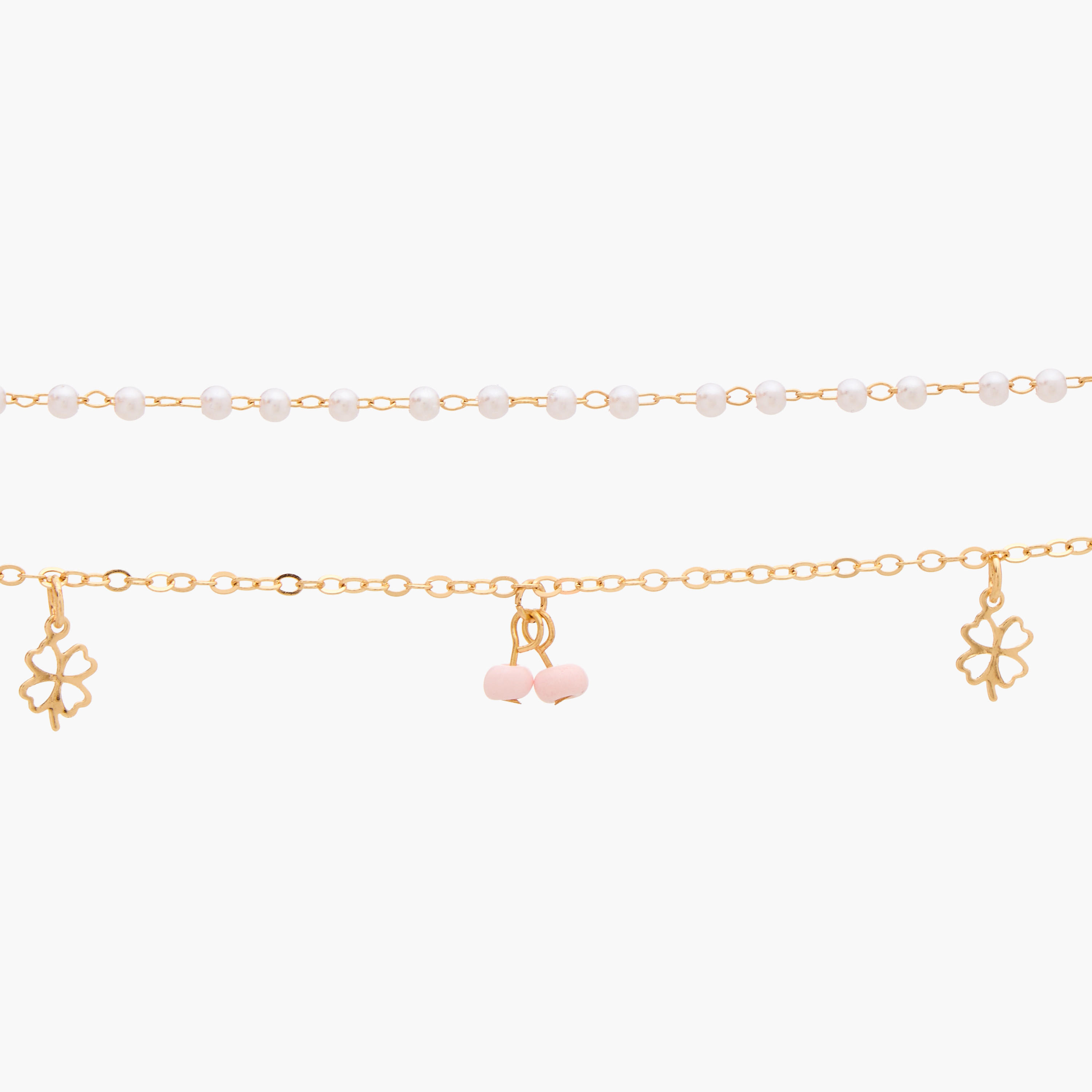 Gold Tone Embellished Anklet-women-watchesandjewellery-jewellery-anklets-image-5