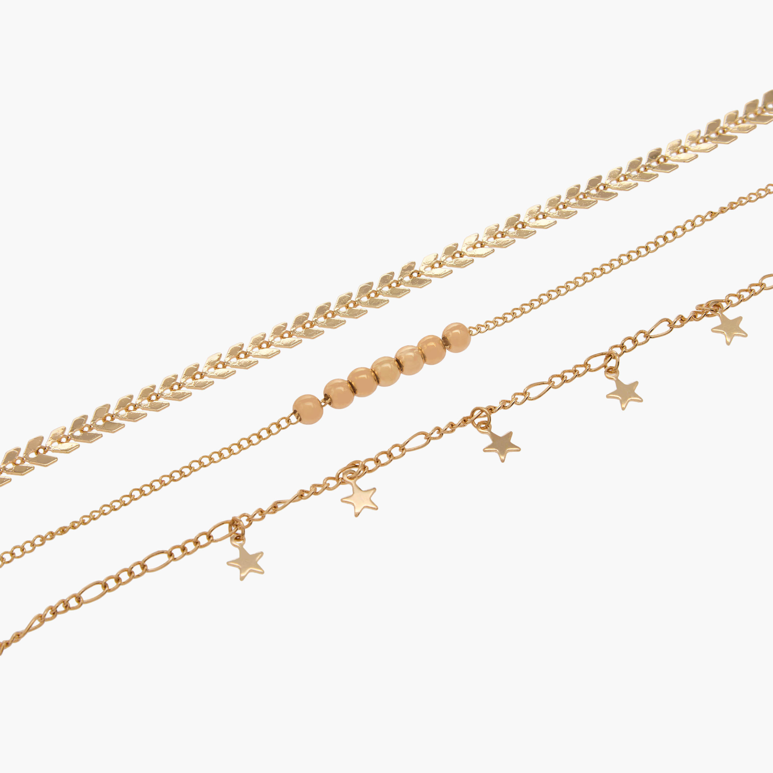 Pack of 3 Gold Plated Charm Embellished Anklet-women-watchesandjewellery-jewellery-anklets-image-8