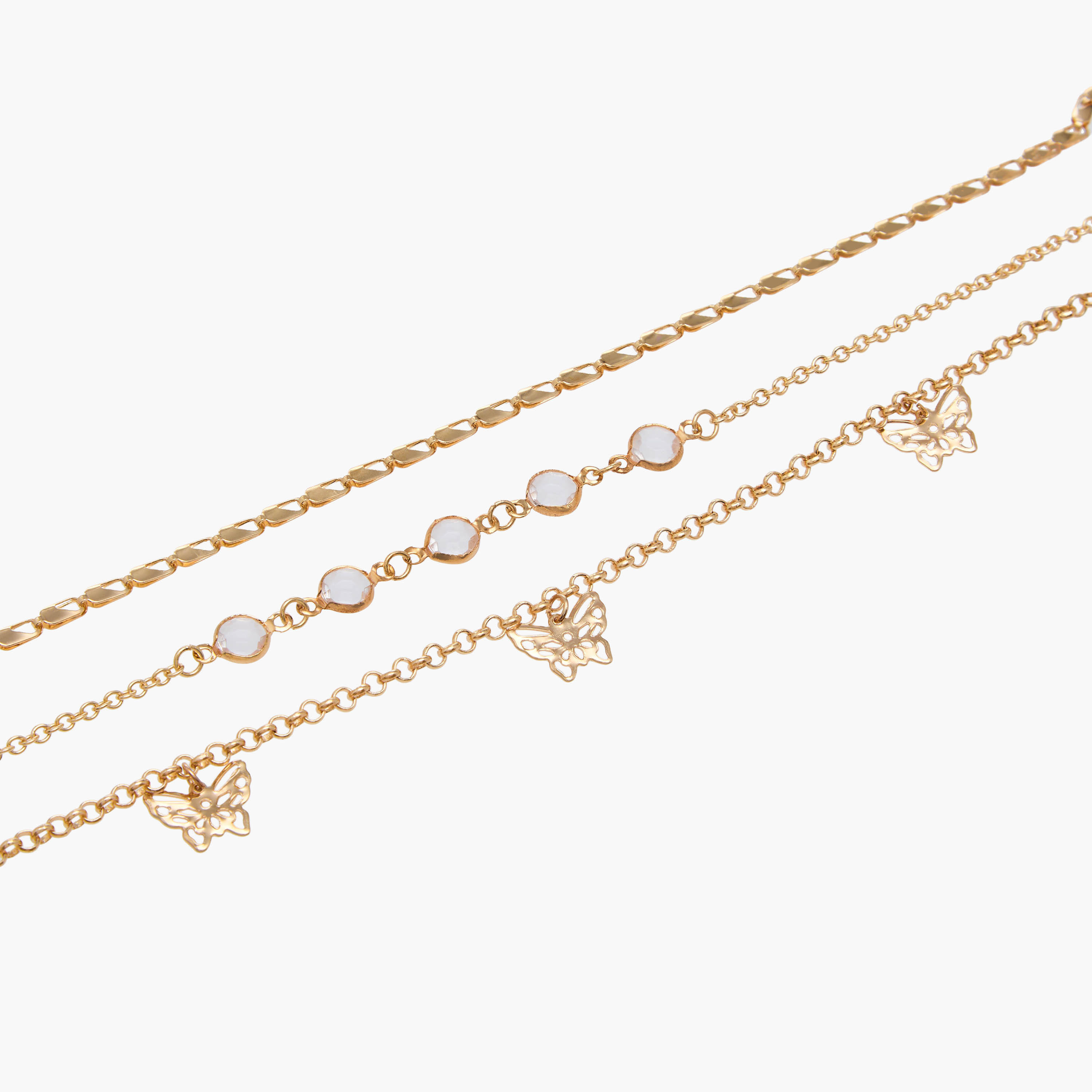 Pack of 3 Gold Plated Charm Embellished Anklet-women-watchesandjewellery-jewellery-anklets-image-8