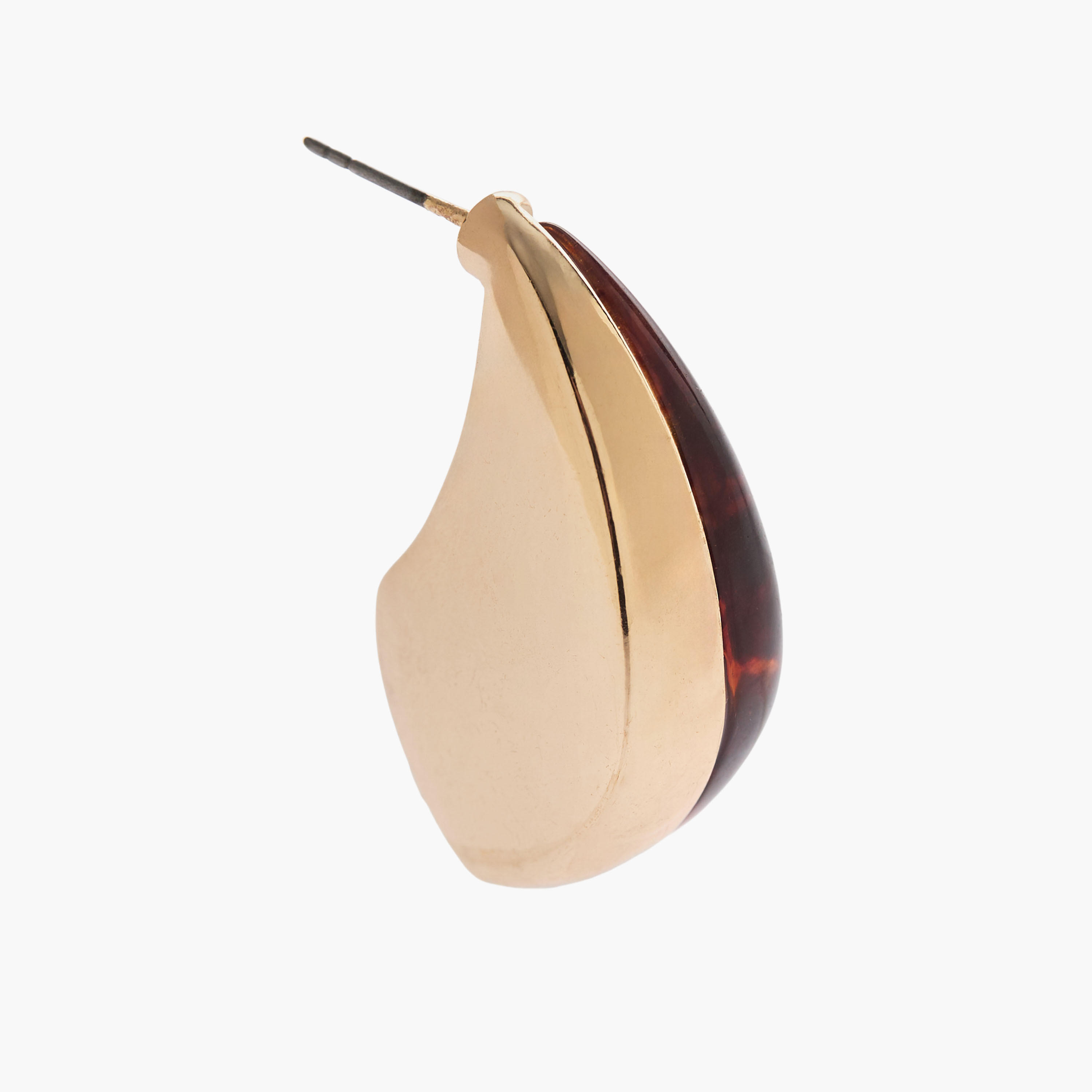 Metallic Tear Drop Earrings with Pushback Closure-women-watchesandjewellery-jewellery-earrings-image-5
