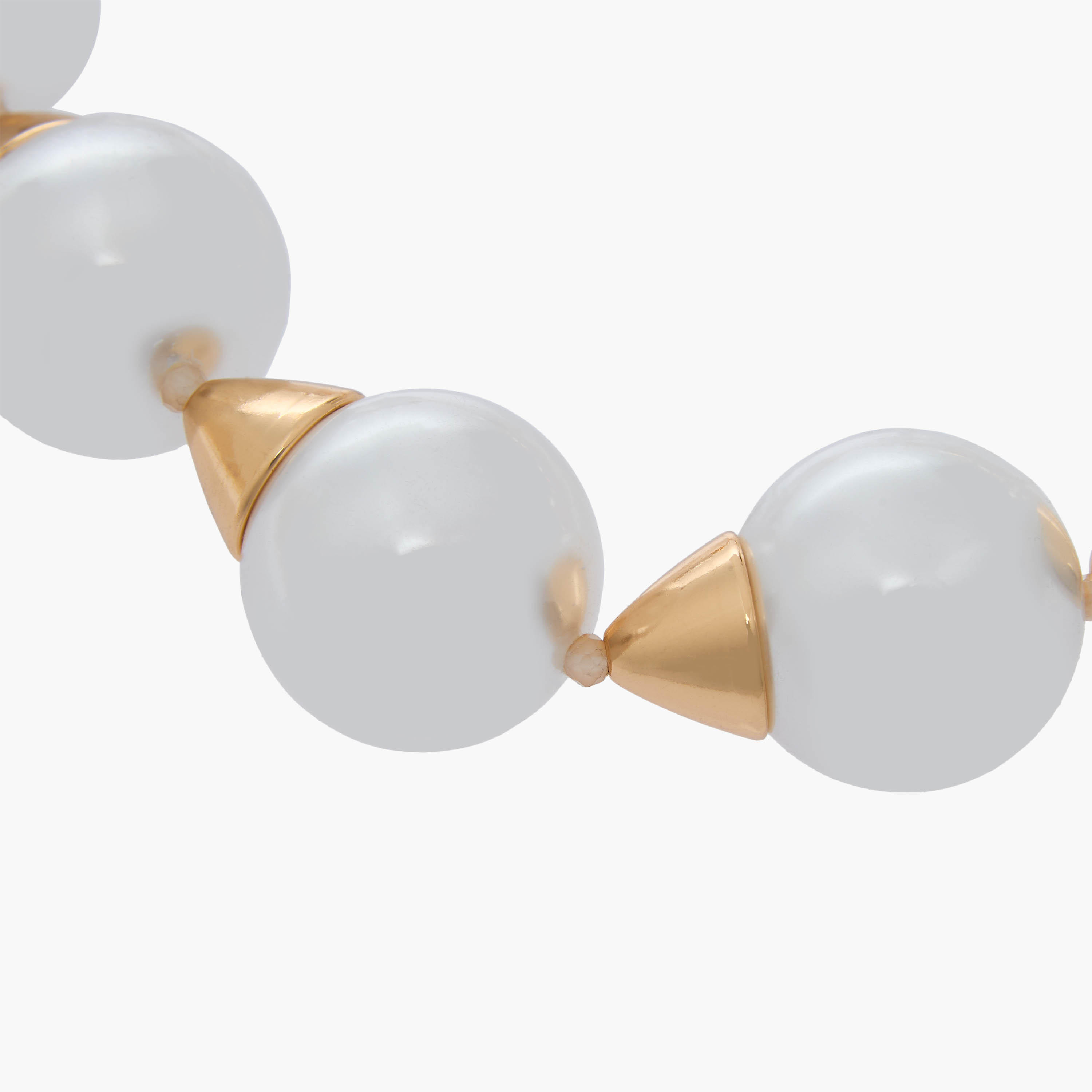 Metal Necklace with Pearl Bead Embellishment-women-watchesandjewellery-jewellery-necklacesandpendants-image-4
