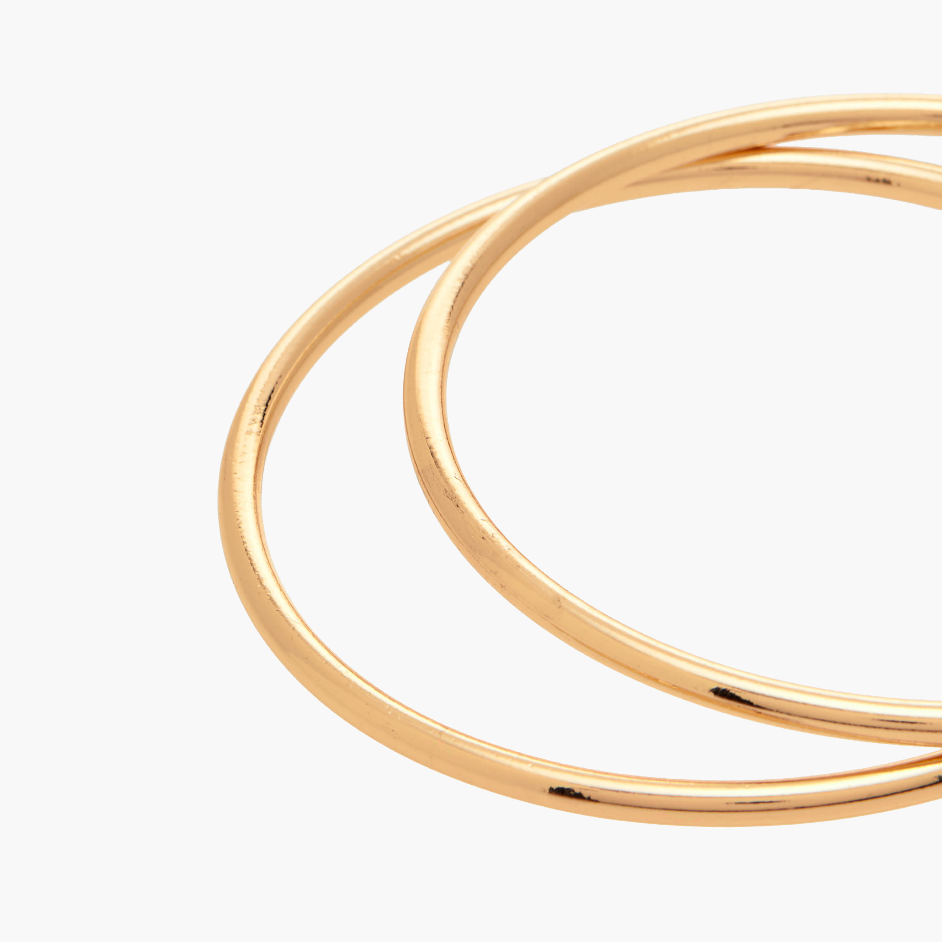 أساور بلون ذهبي - طقم 6 قطع-women-watchesandjewellery-jewellery-banglesandbracelets-image-7