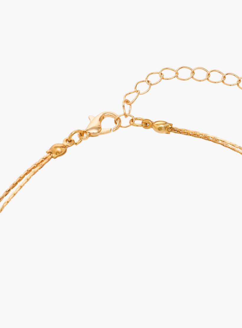 عقد معدن طبقات بتفاصيل لؤلؤ-women-watchesandjewellery-jewellery-necklacesandpendants-image-3