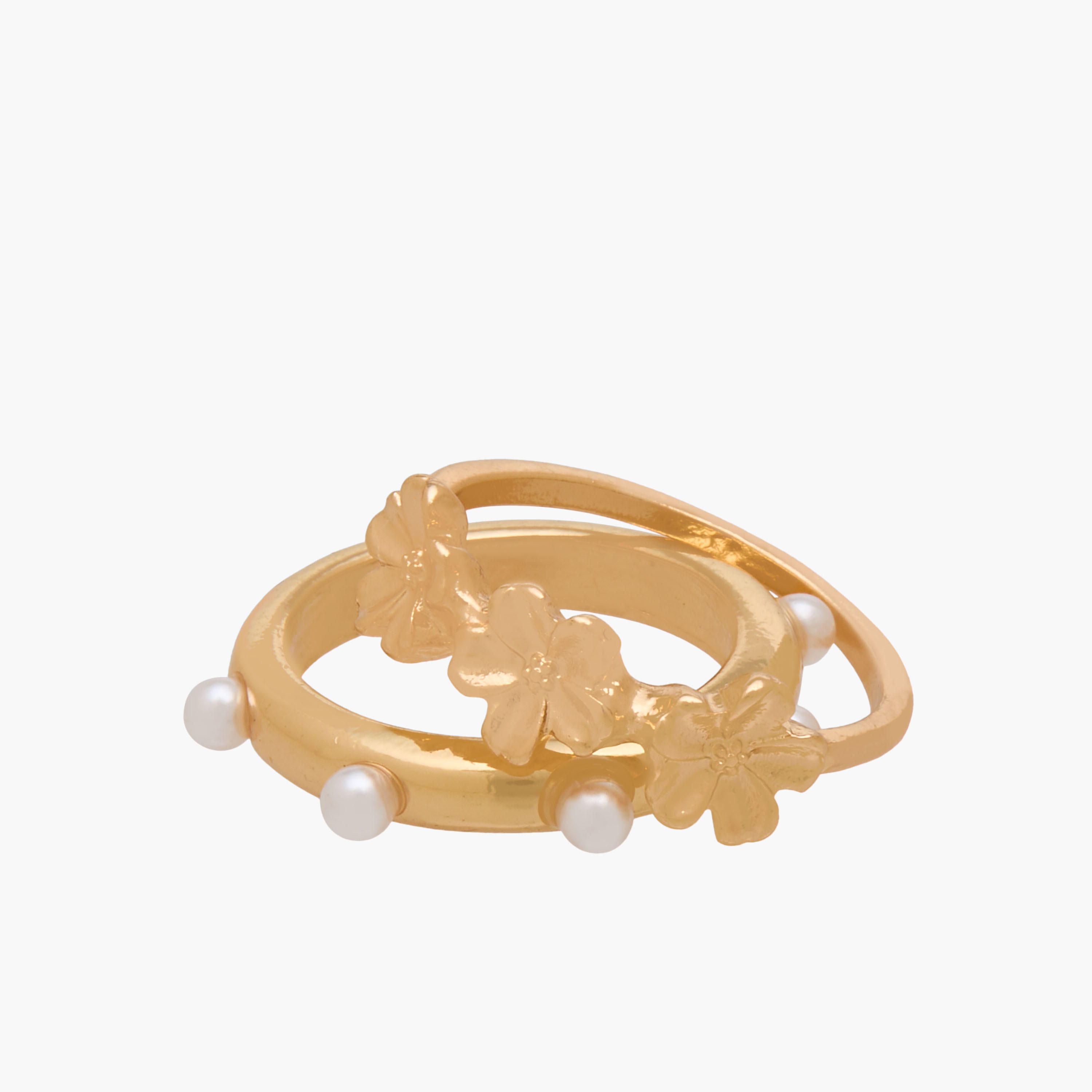 Pack of 8 Stackable Gold Tone Ring with Assorted Design-women-watchesandjewellery-jewellery-rings-image-3