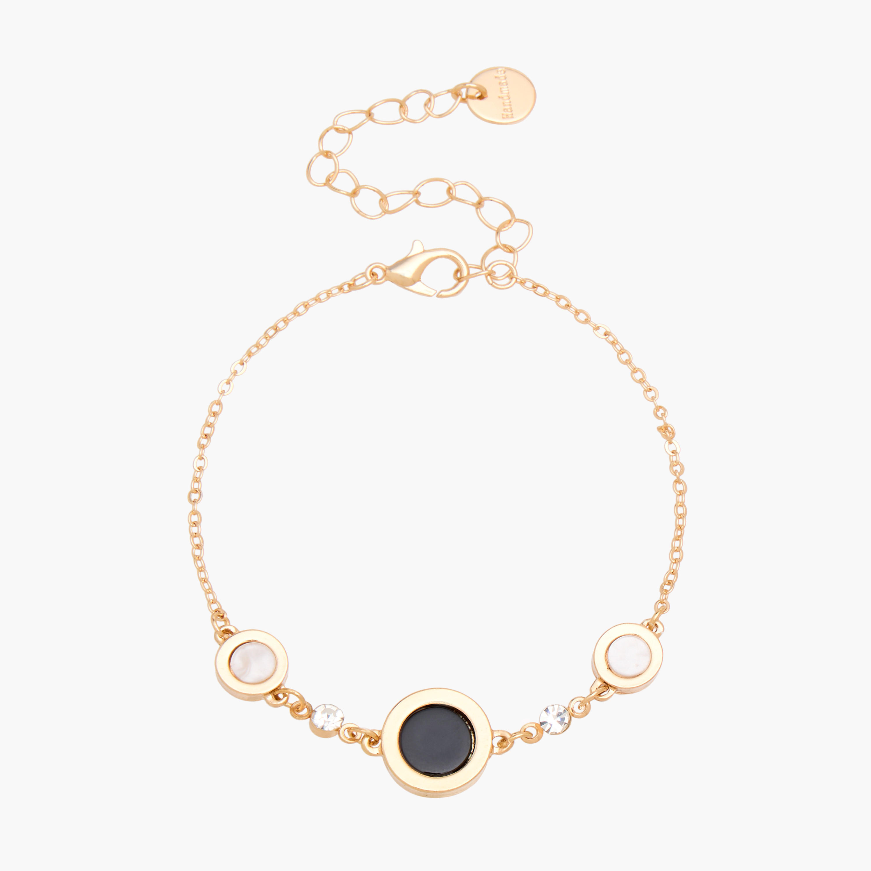 Metallic Embellished Bracelet-women-watchesandjewellery-jewellery-banglesandbracelets-image-1