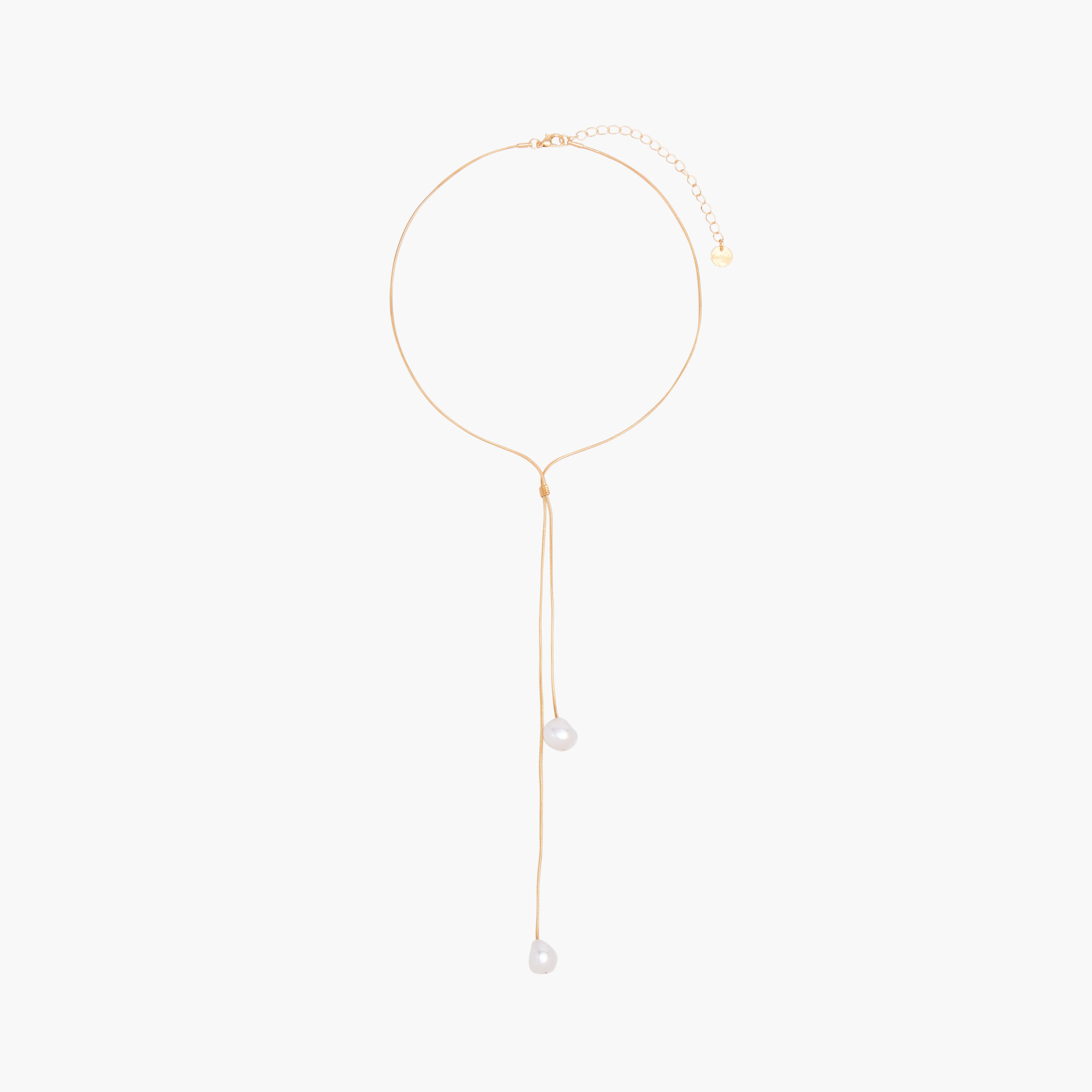 عقد ذهبي اللون مزين باللؤلؤ-women-watchesandjewellery-jewellery-necklacesandpendants-image-1
