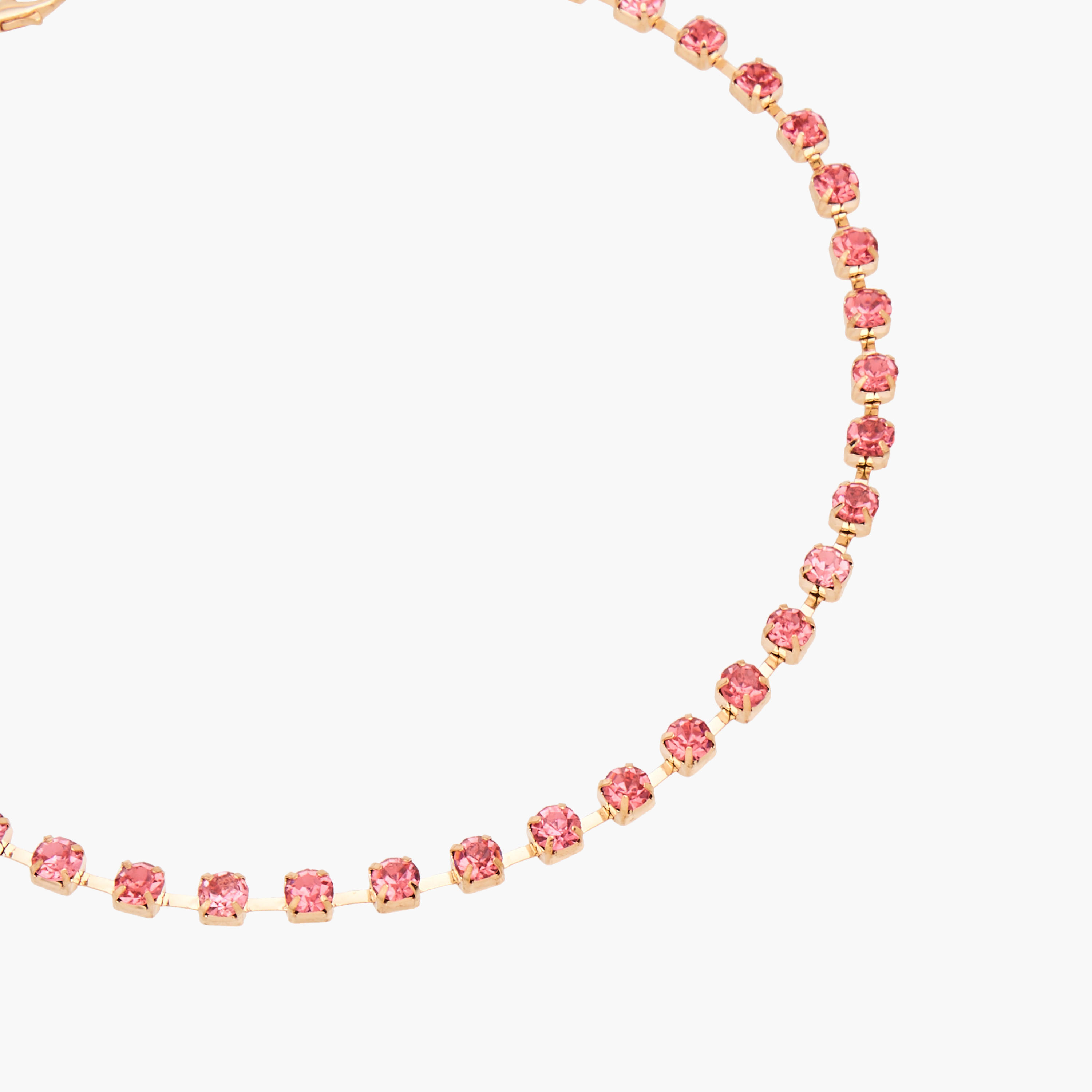 Metal Stone Embellished Choker Necklace-women-watchesandjewellery-jewellery-necklacesandpendants-image-2
