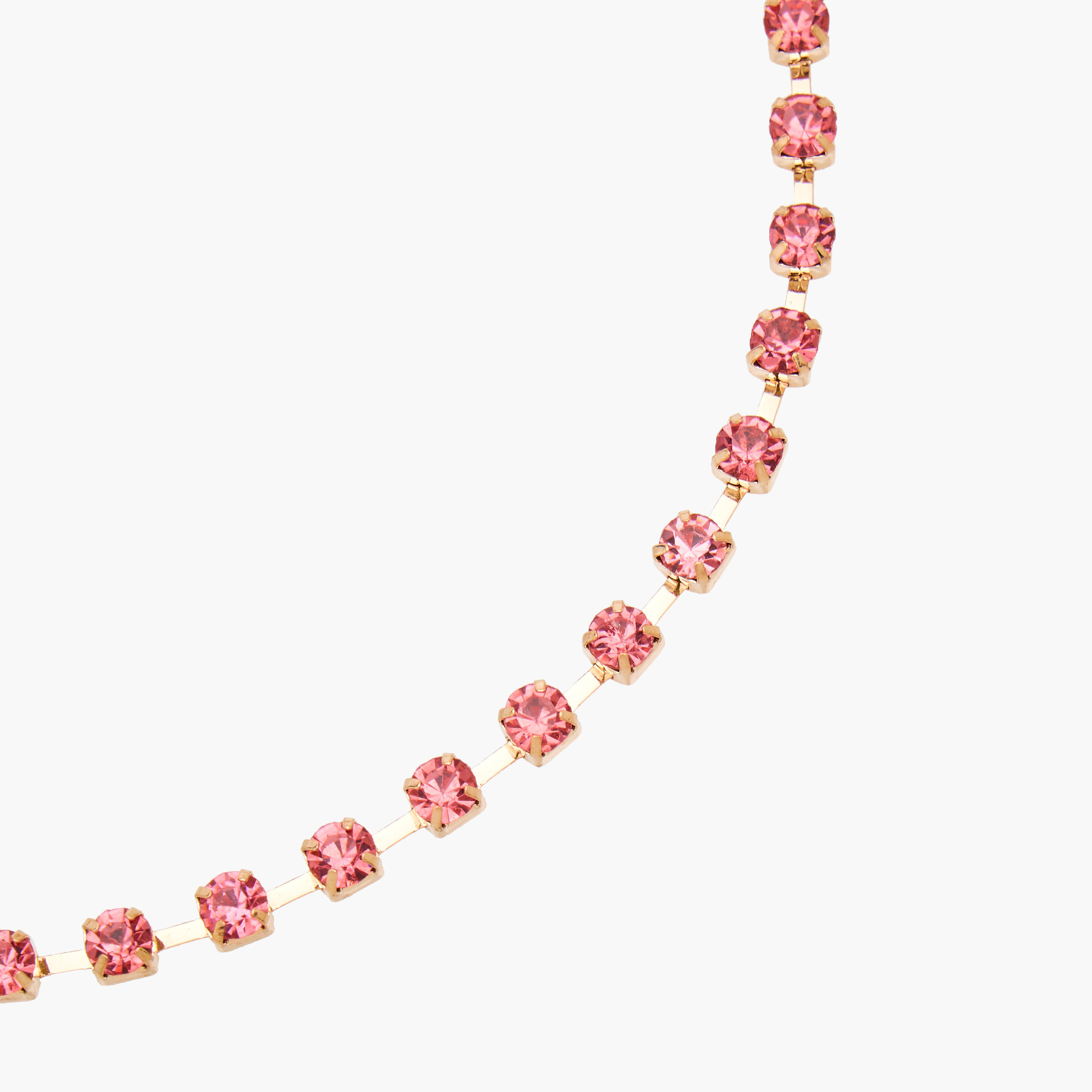 Metal Stone Embellished Choker Necklace-women-watchesandjewellery-jewellery-necklacesandpendants-image-4