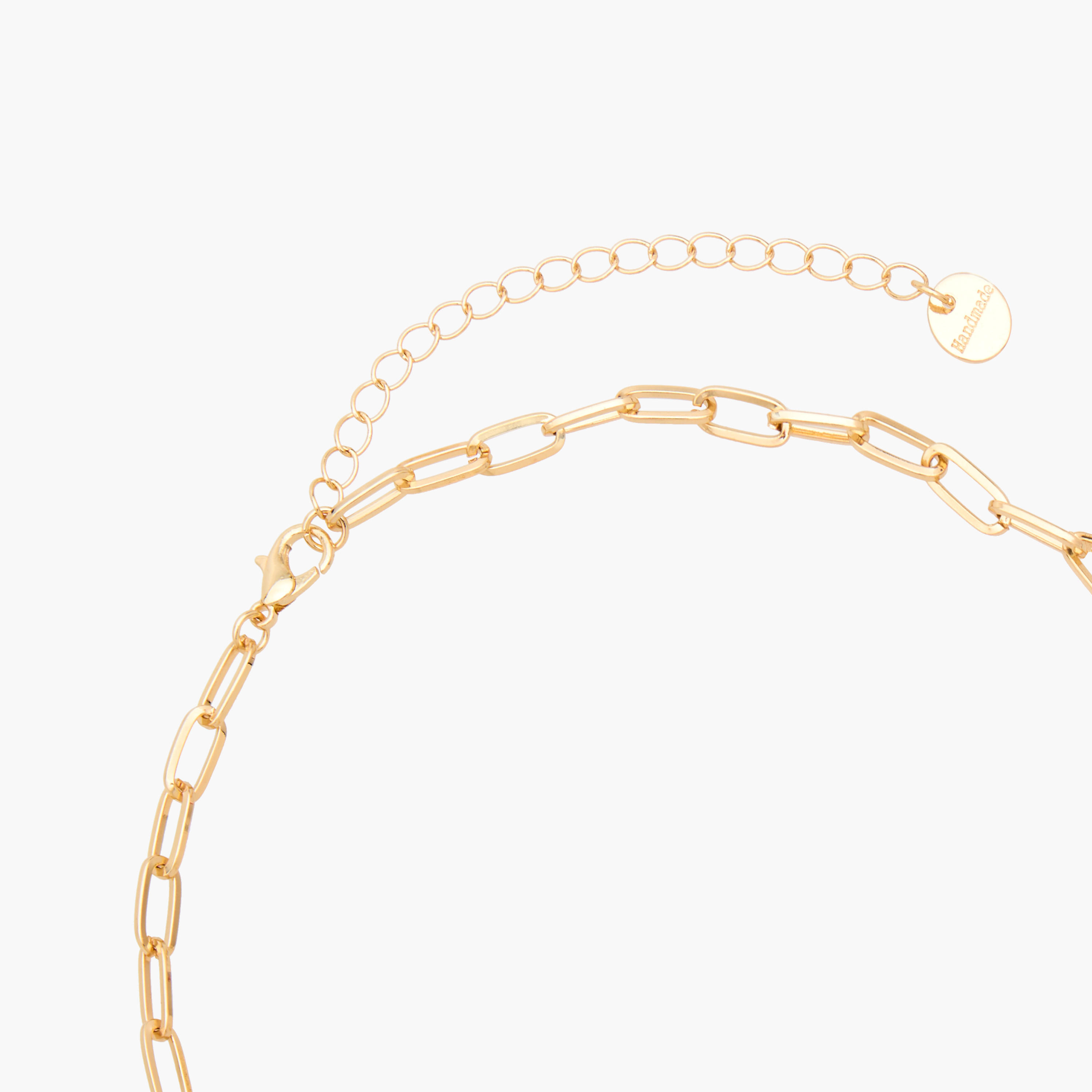 Gold Tone Necklace with Charm Accents-women-watchesandjewellery-jewellery-necklacesandpendants-image-3