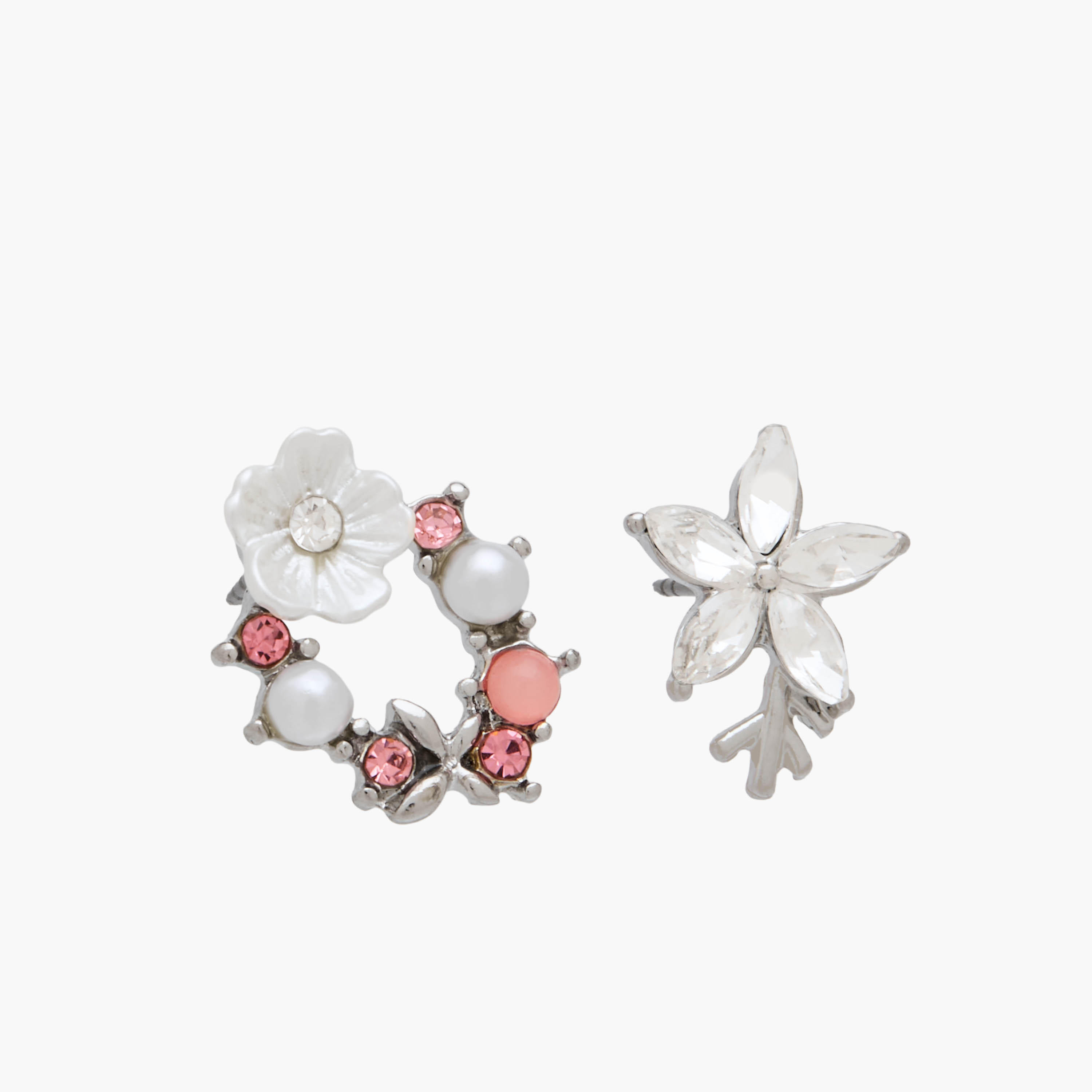 حلقان ميتاليك متنوعة - عبوة 9 أزواج-women-watchesandjewellery-jewellery-earrings-image-4
